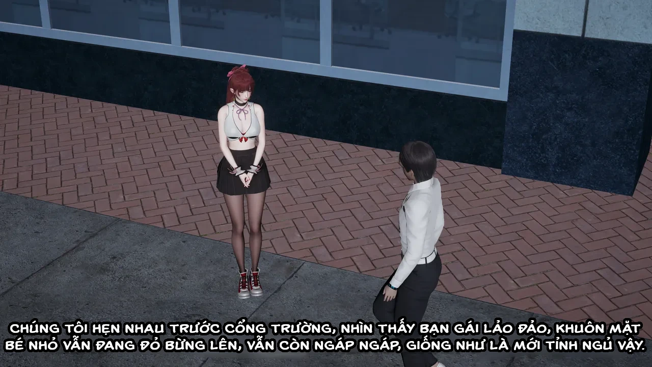 HentaiVN.net - Ảnh 93 - Cô bạn gái Tiểu Vy bị ngốc của tôi. - Chapter 8.2 Massage chữa lành