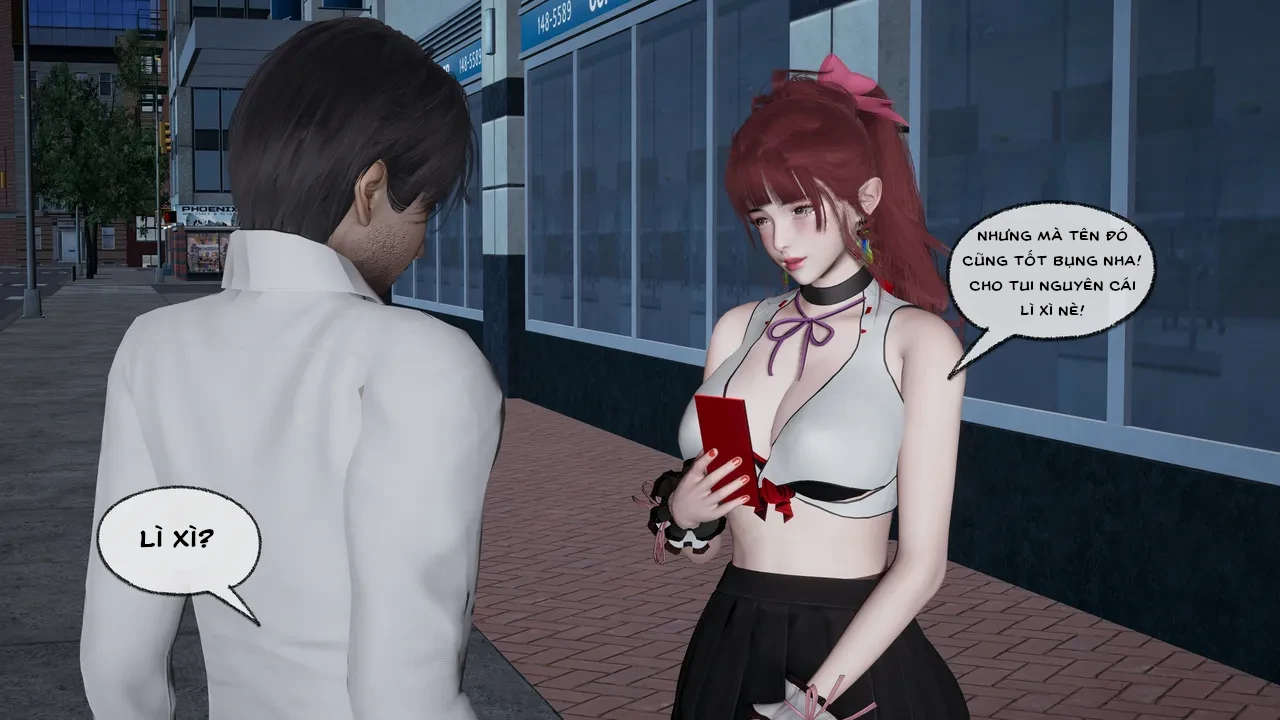HentaiVN.net - Ảnh 95 - Cô bạn gái Tiểu Vy bị ngốc của tôi. - Chapter 8.2 Massage chữa lành
