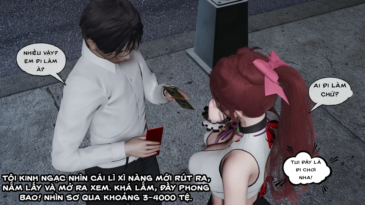 HentaiVN.net - Ảnh 96 - Cô bạn gái Tiểu Vy bị ngốc của tôi. - Chapter 8.2 Massage chữa lành