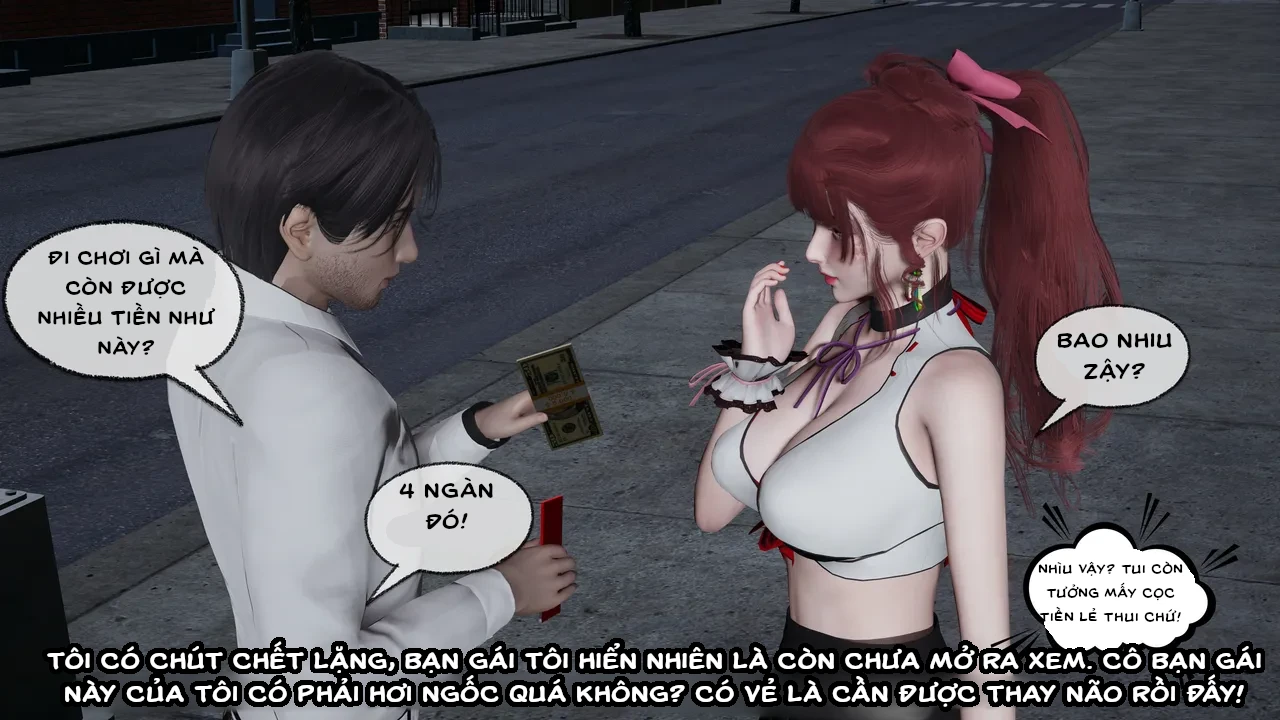 HentaiVN.net - Ảnh 97 - Cô bạn gái Tiểu Vy bị ngốc của tôi. - Chapter 8.2 Massage chữa lành