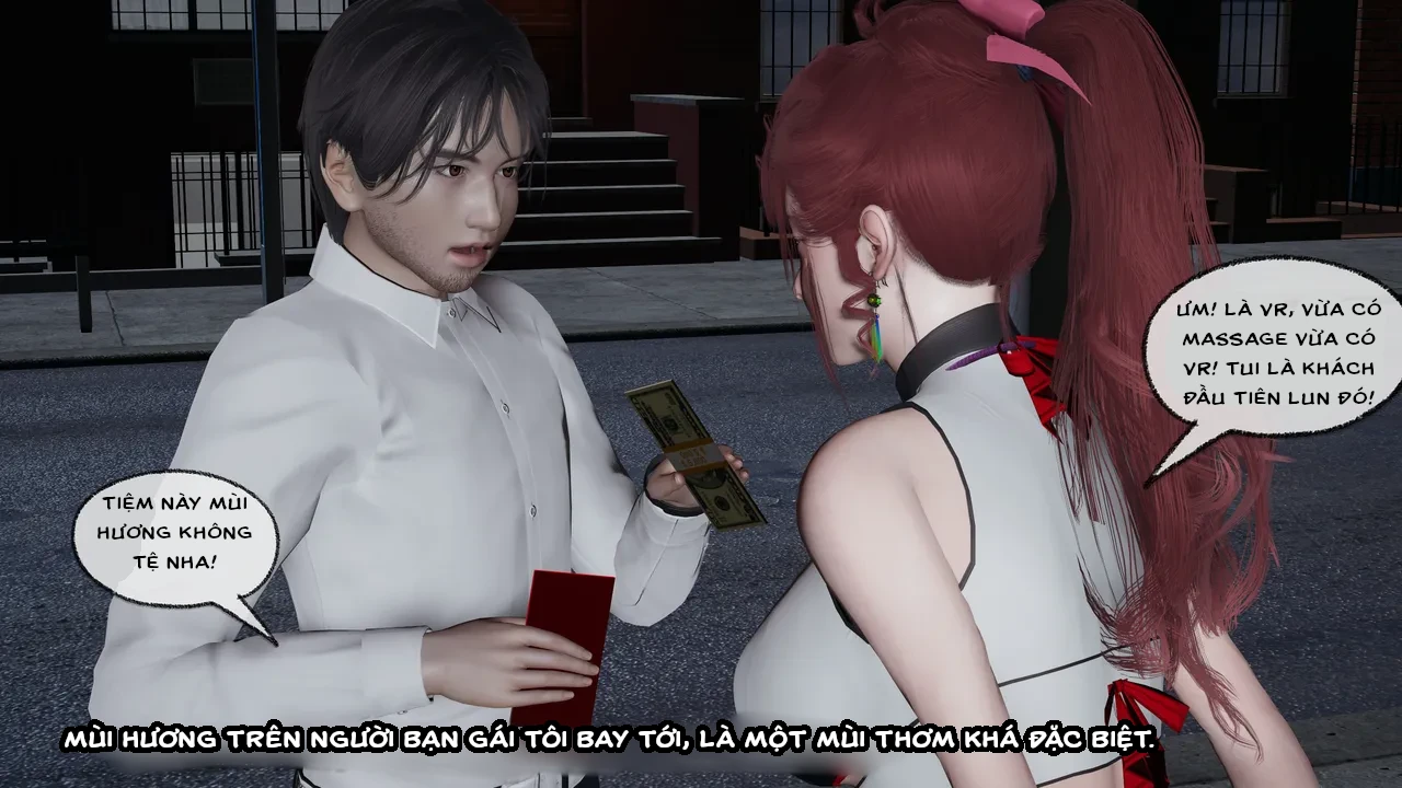 HentaiVN.net - Ảnh 99 - Cô bạn gái Tiểu Vy bị ngốc của tôi. - Chapter 8.2 Massage chữa lành