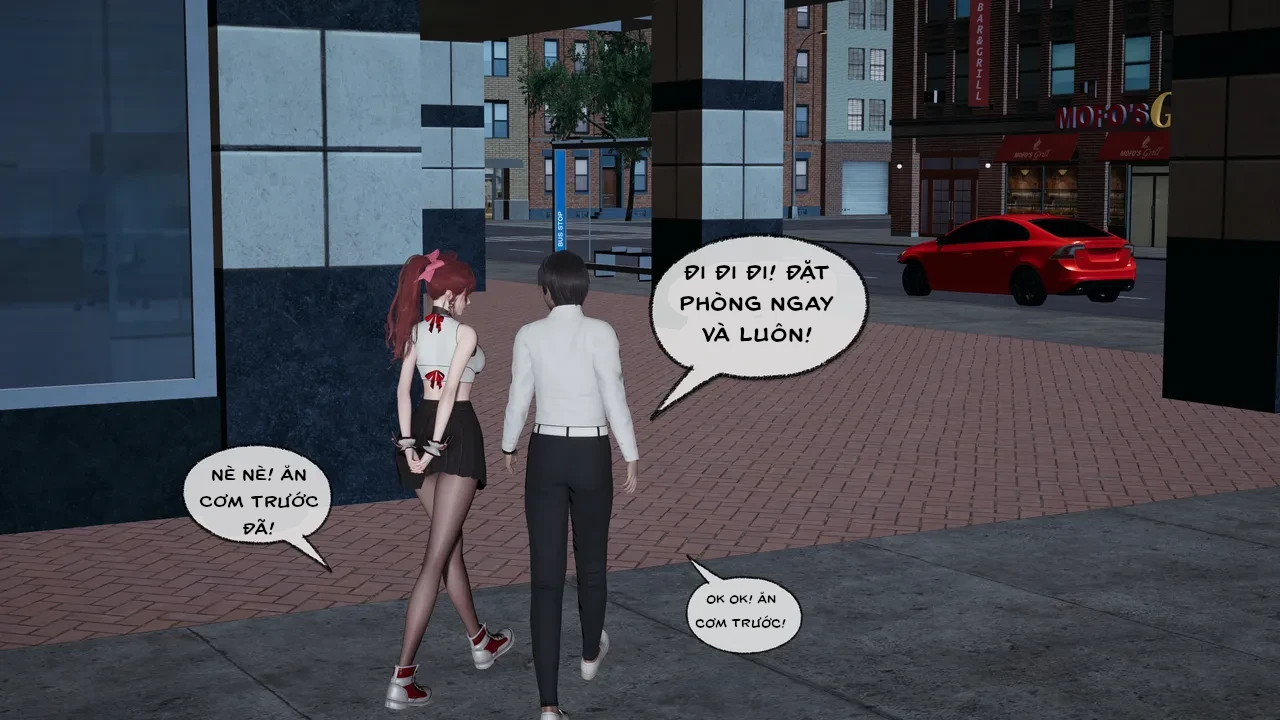 HentaiVN.net - Ảnh 101 - Cô bạn gái Tiểu Vy bị ngốc của tôi. - Chapter 8.2 Massage chữa lành