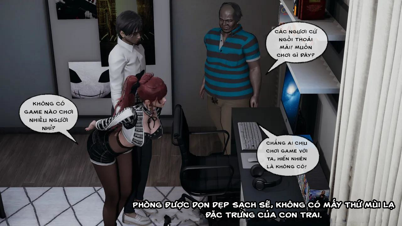 HentaiVN.net - Ảnh 12 - Cô bạn gái Tiểu Vy bị ngốc của tôi. - Chapter 10.2: Vụng trộm ngay bên cạnh bạn trai