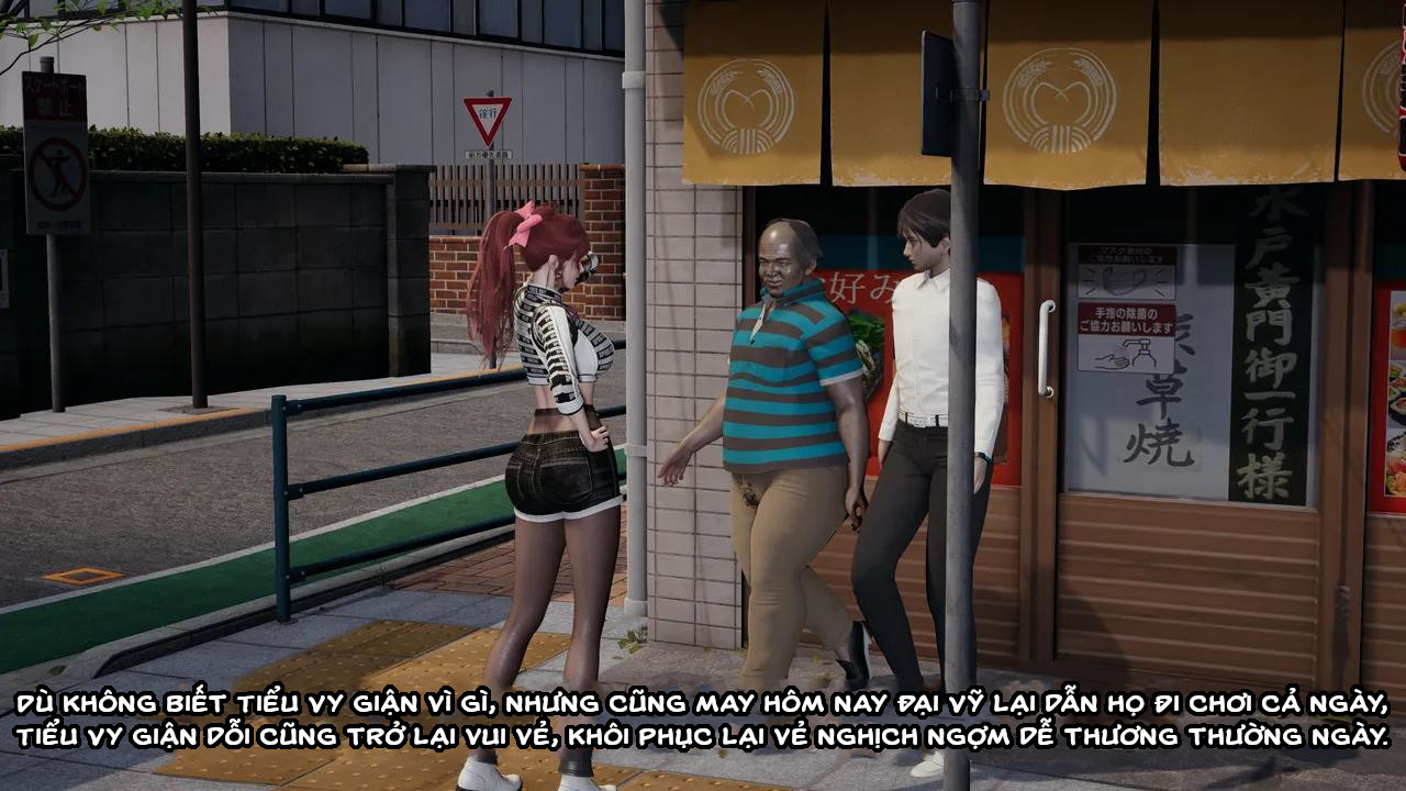 HentaiVN.net - Ảnh 5 - Cô bạn gái Tiểu Vy bị ngốc của tôi. - Chapter 10.2: Vụng trộm ngay bên cạnh bạn trai