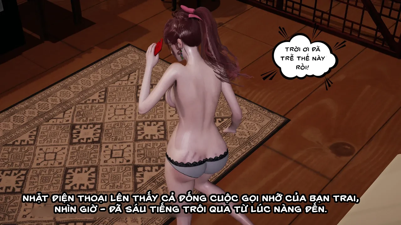 HentaiVN.net - Ảnh 79 - Cô bạn gái Tiểu Vy bị ngốc của tôi. - 8.4: quay lại tiệm massage p2