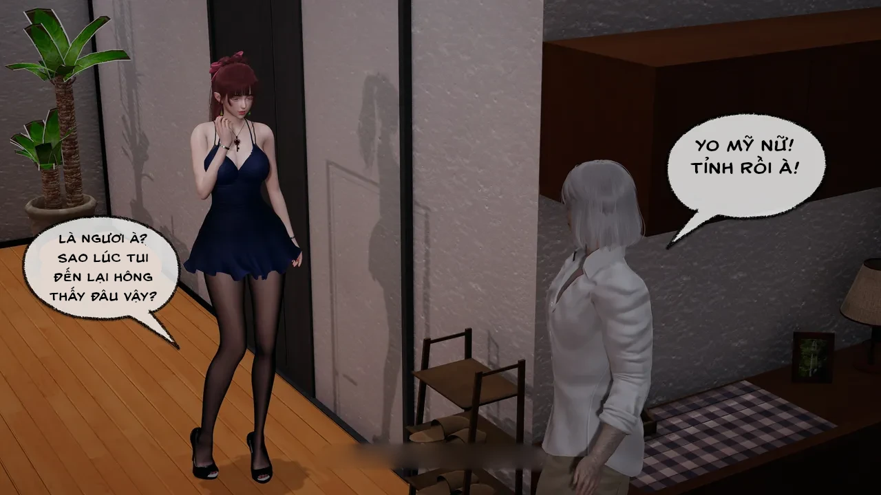 HentaiVN.net - Ảnh 80 - Cô bạn gái Tiểu Vy bị ngốc của tôi. - 8.4: quay lại tiệm massage p2