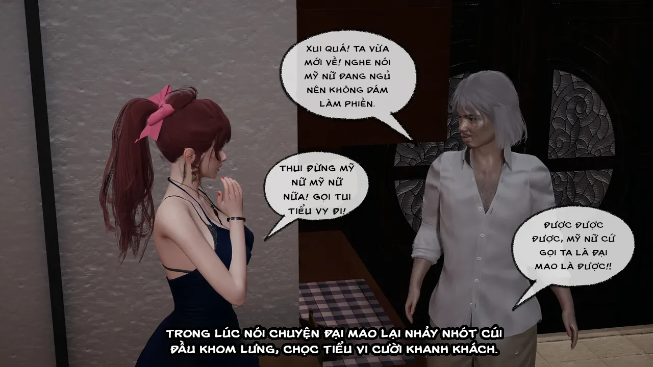 HentaiVN.net - Ảnh 81 - Cô bạn gái Tiểu Vy bị ngốc của tôi. - 8.4: quay lại tiệm massage p2