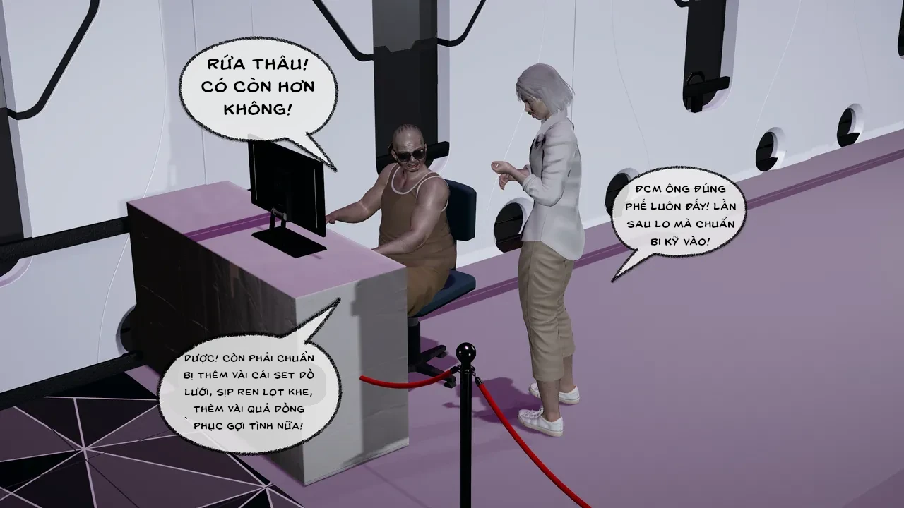 HentaiVN.net - Ảnh 87 - Cô bạn gái Tiểu Vy bị ngốc của tôi. - 8.4: quay lại tiệm massage p2