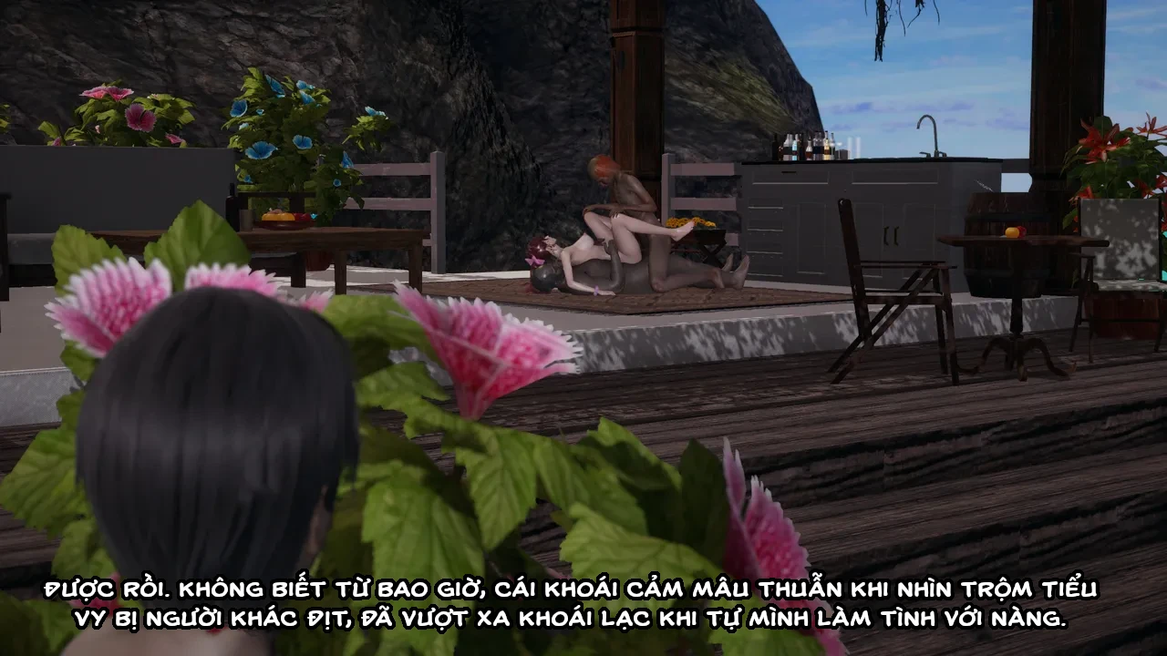 HentaiVN.net - Ảnh 45 - Cô bạn gái Tiểu Vy bị ngốc của tôi. - Chapter 9.4: Bãi biển (p2)