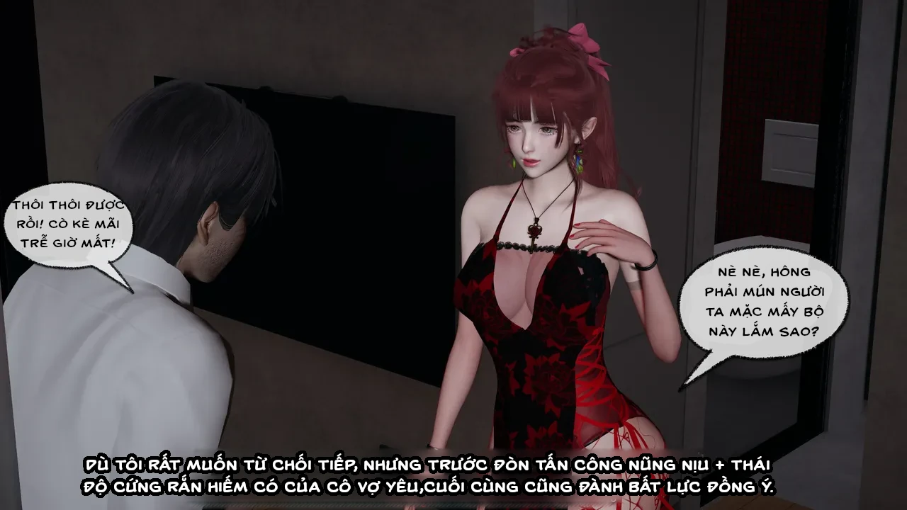 HentaiVN.net - Ảnh 4 - Cô bạn gái Tiểu Vy bị ngốc của tôi. - Chap 9.1: Nhận nhầm bạn trai