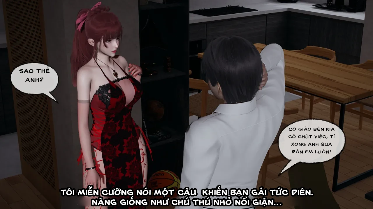 HentaiVN.net - Ảnh 6 - Cô bạn gái Tiểu Vy bị ngốc của tôi. - Chap 9.1: Nhận nhầm bạn trai