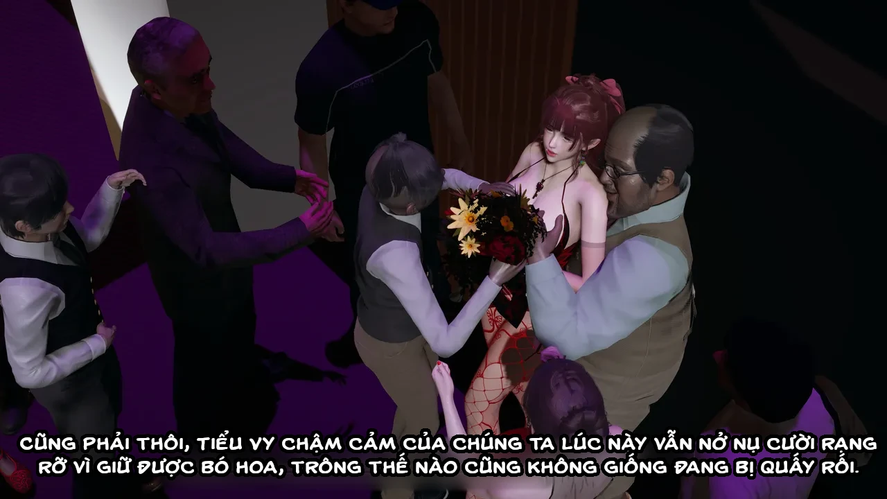 HentaiVN.net - Ảnh 30 - Cô bạn gái Tiểu Vy bị ngốc của tôi. - Chap 9.1: Nhận nhầm bạn trai
