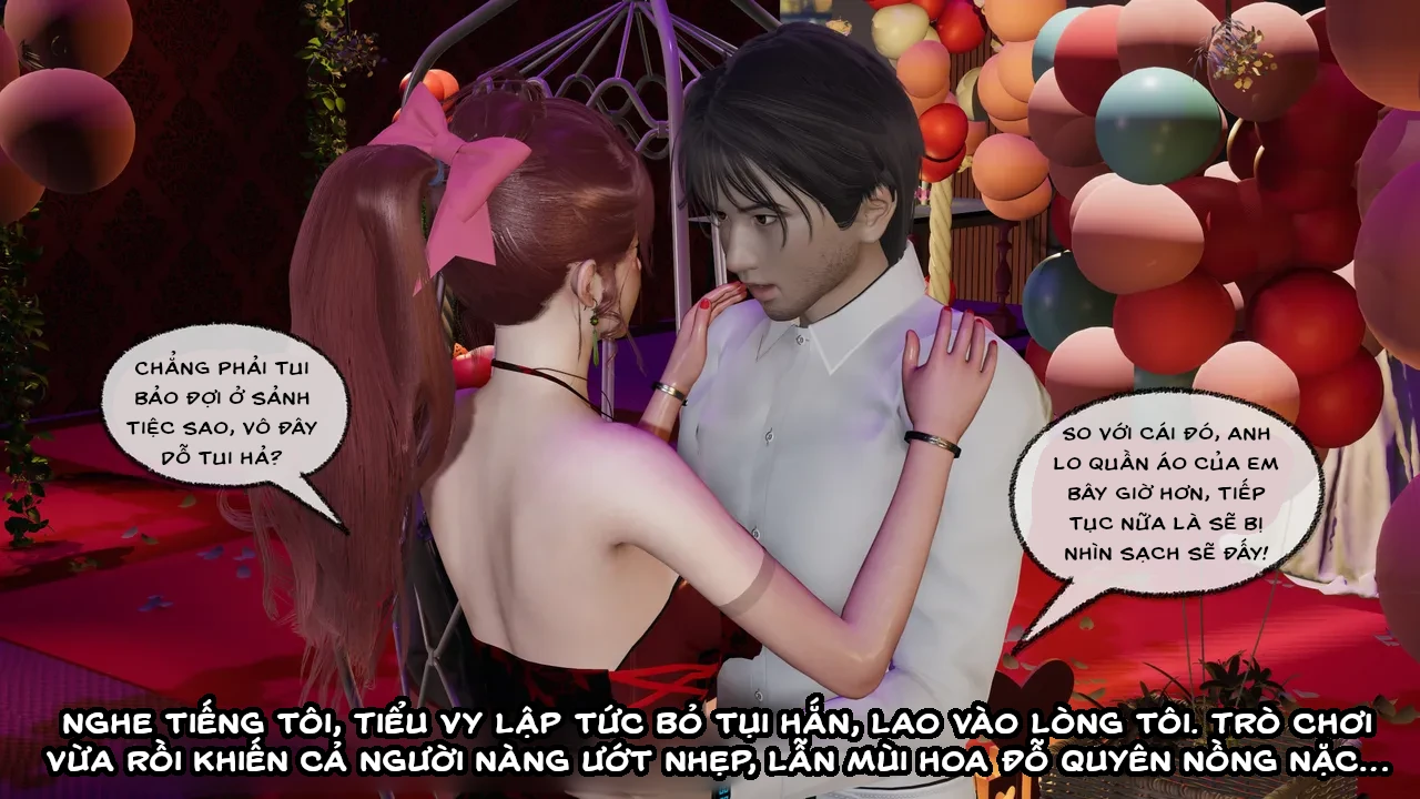 HentaiVN.net - Ảnh 43 - Cô bạn gái Tiểu Vy bị ngốc của tôi. - Chap 9.1: Nhận nhầm bạn trai