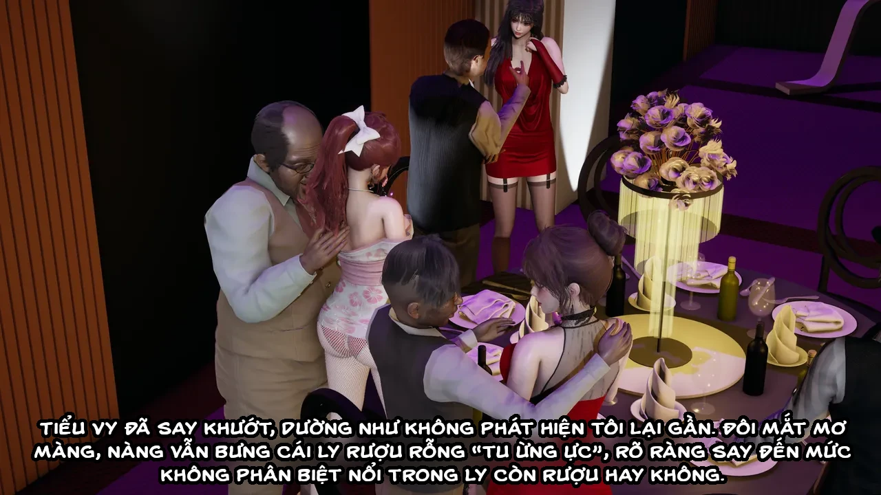 HentaiVN.net - Ảnh 69 - Cô bạn gái Tiểu Vy bị ngốc của tôi. - Chap 9.1: Nhận nhầm bạn trai