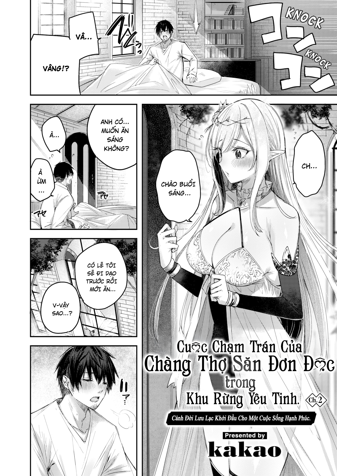 HentaiVN.net - Ảnh 3 - Cuộc Chạm Trán Của Chàng Thợ Săn Đơn Độc Trong Khu Rừng Yêu Tinh - Ch. 2