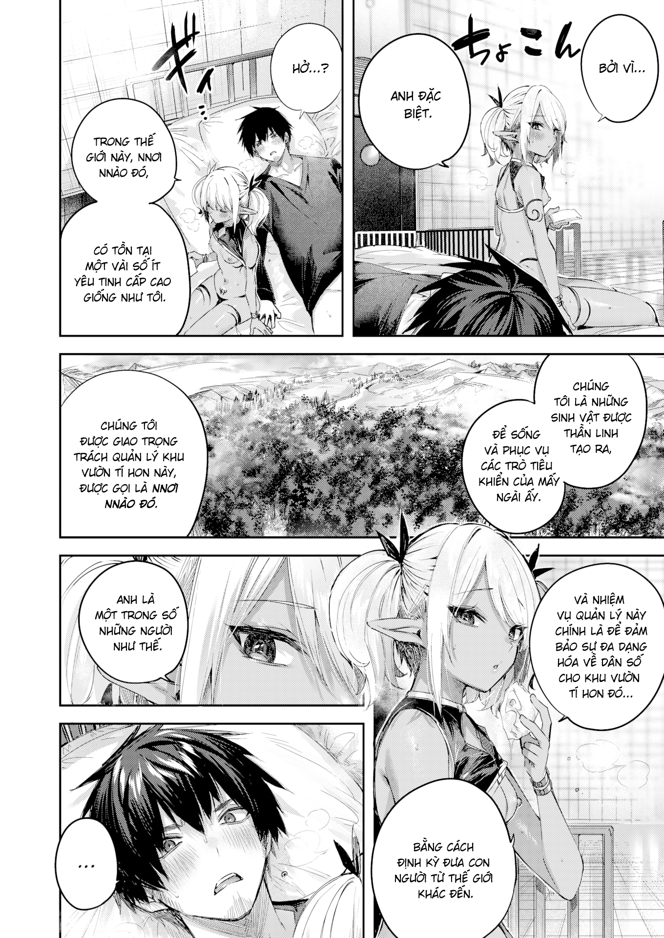 HentaiVN.net - Ảnh 8 - Cuộc Chạm Trán Của Chàng Thợ Săn Đơn Độc Trong Khu Rừng Yêu Tinh - Ch. 5