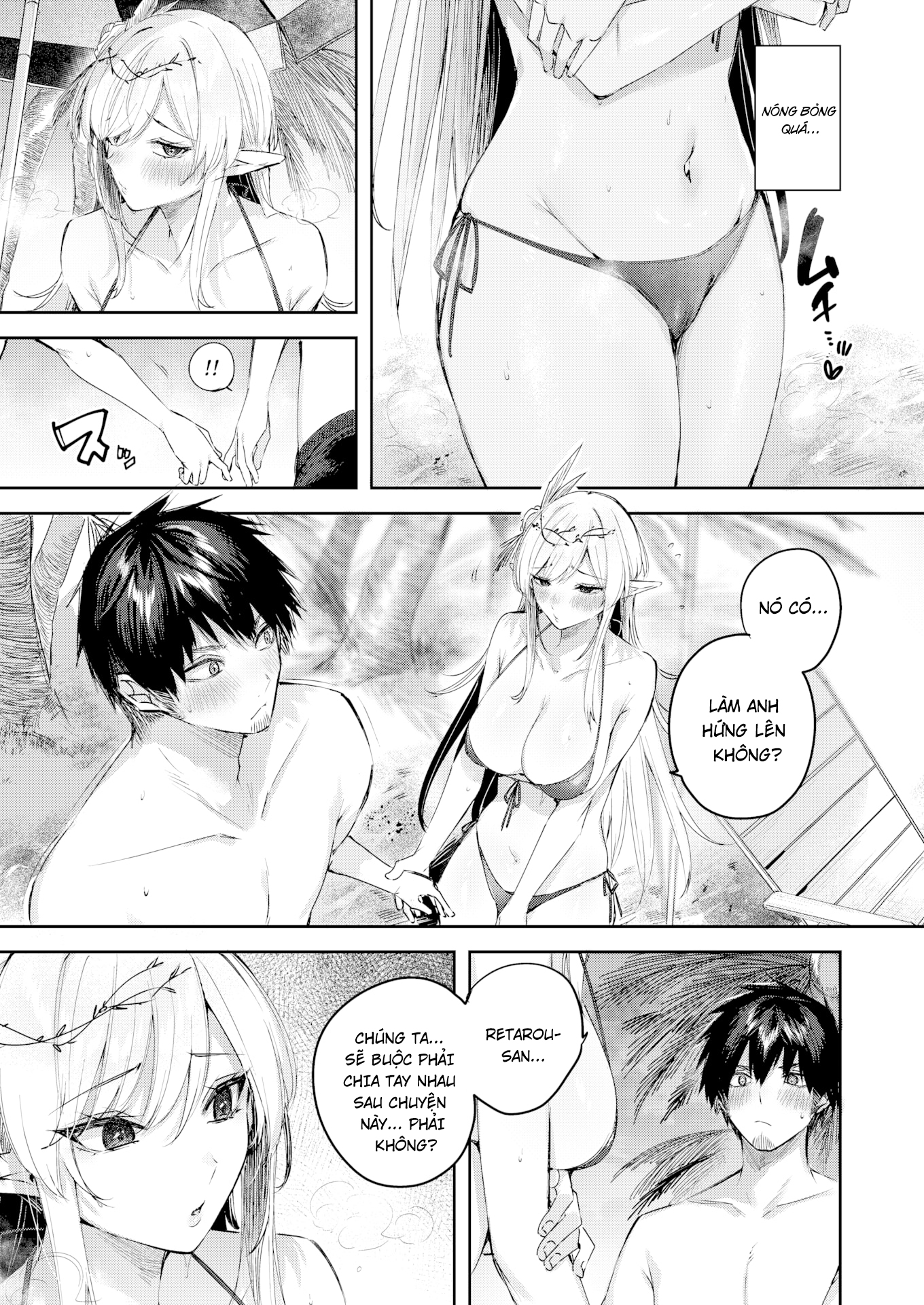 HentaiVN.net - Ảnh 15 - Cuộc Chạm Trán Của Chàng Thợ Săn Đơn Độc Trong Khu Rừng Yêu Tinh - Ch. 5
