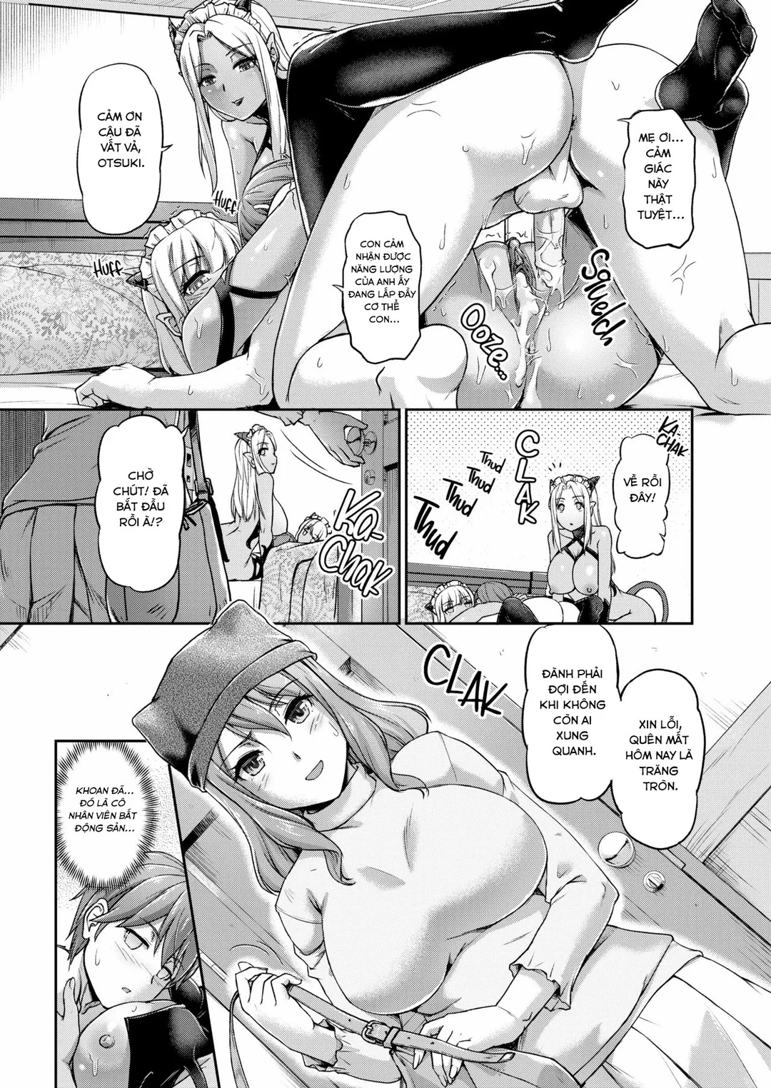 HentaiVN.net - Ảnh 28 - Cuộc sống hàng ngày tại Nữ quái trang viên - Chap 1