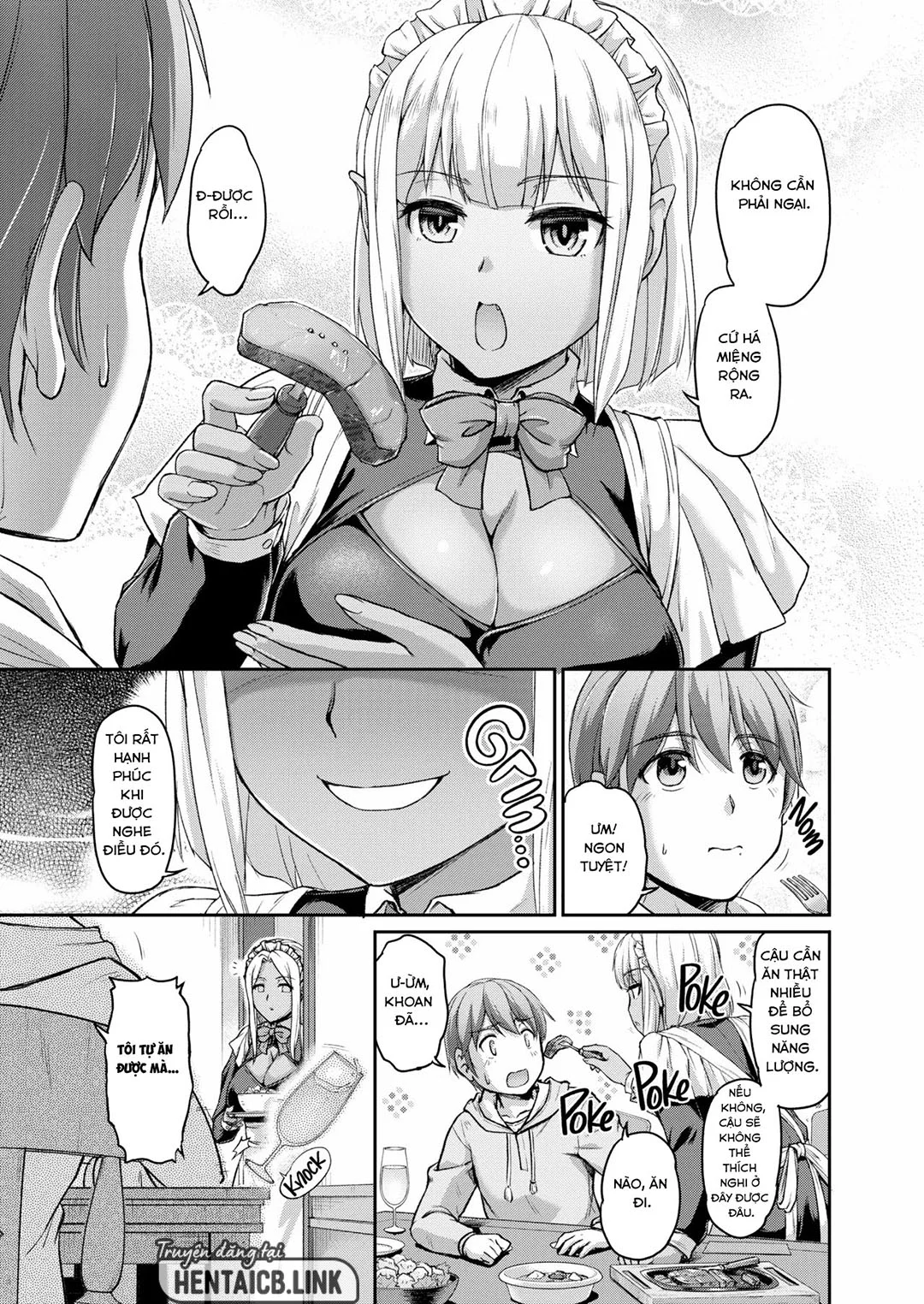 HentaiVN.net - Ảnh 8 - Cuộc sống hàng ngày tại Nữ quái trang viên - Chap 1