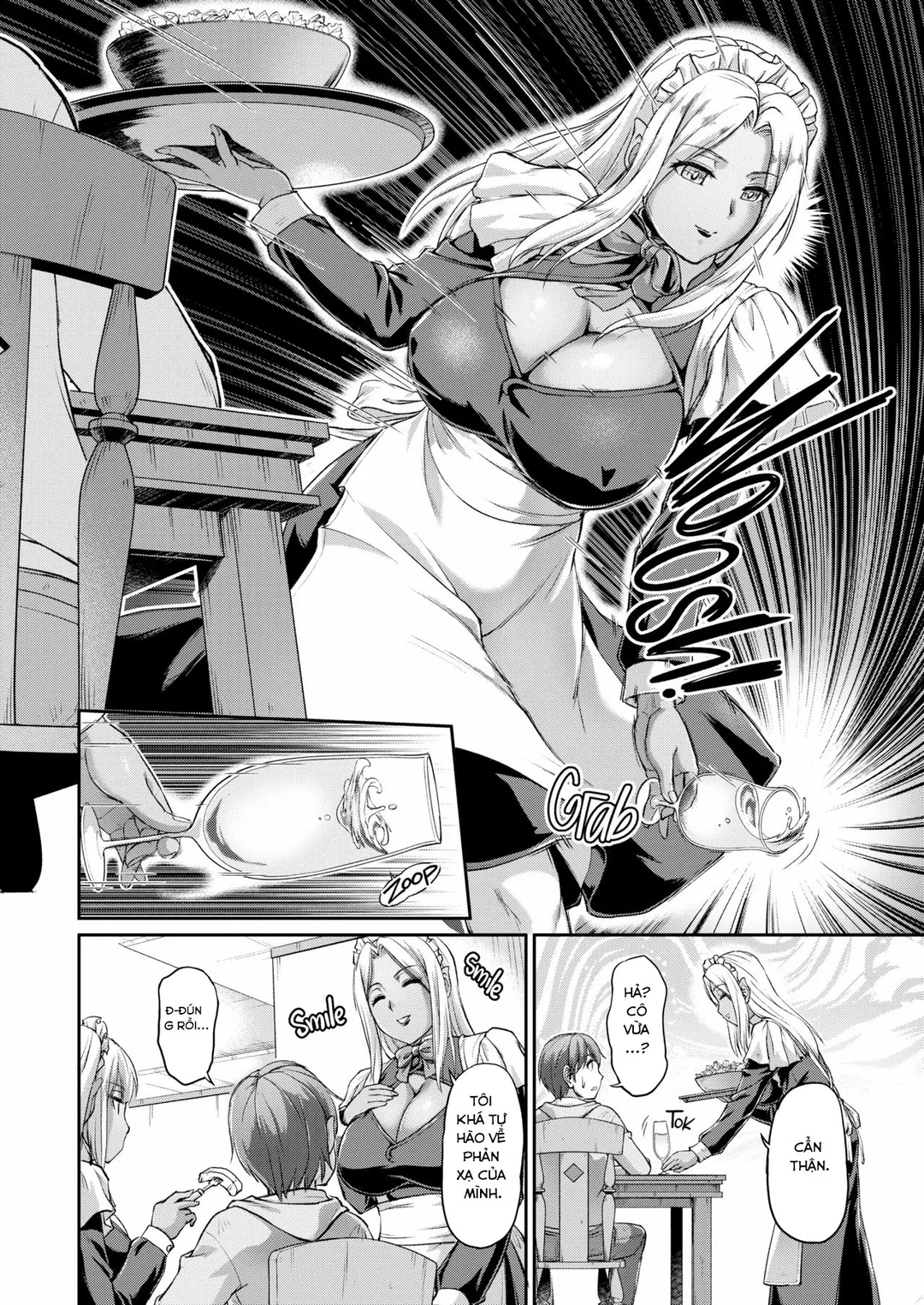 HentaiVN.net - Ảnh 9 - Cuộc sống hàng ngày tại Nữ quái trang viên - Chap 1