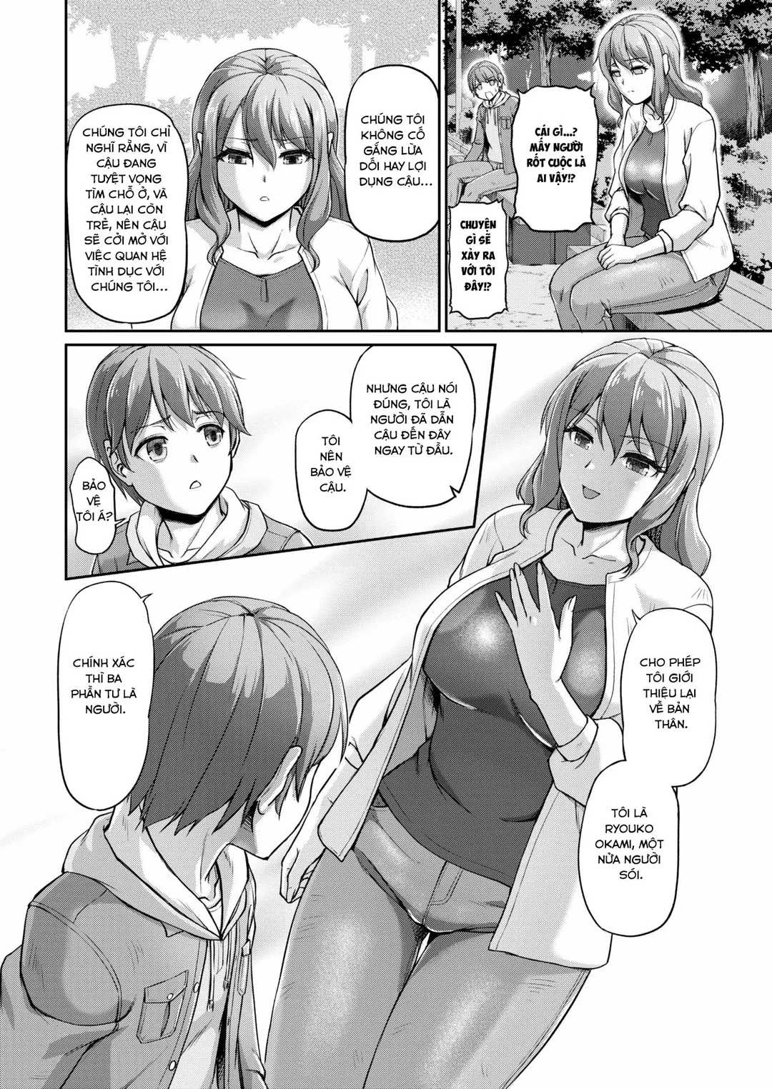 HentaiVN.net - Ảnh 6 - Cuộc sống hàng ngày tại Nữ quái trang viên - Chap 2