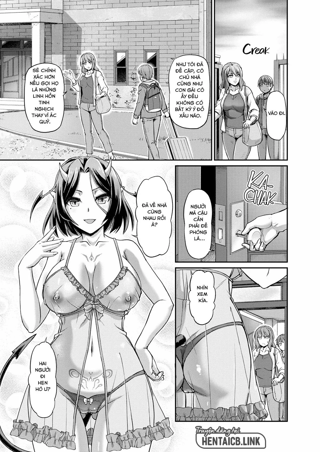 HentaiVN.net - Ảnh 7 - Cuộc sống hàng ngày tại Nữ quái trang viên - Chap 2
