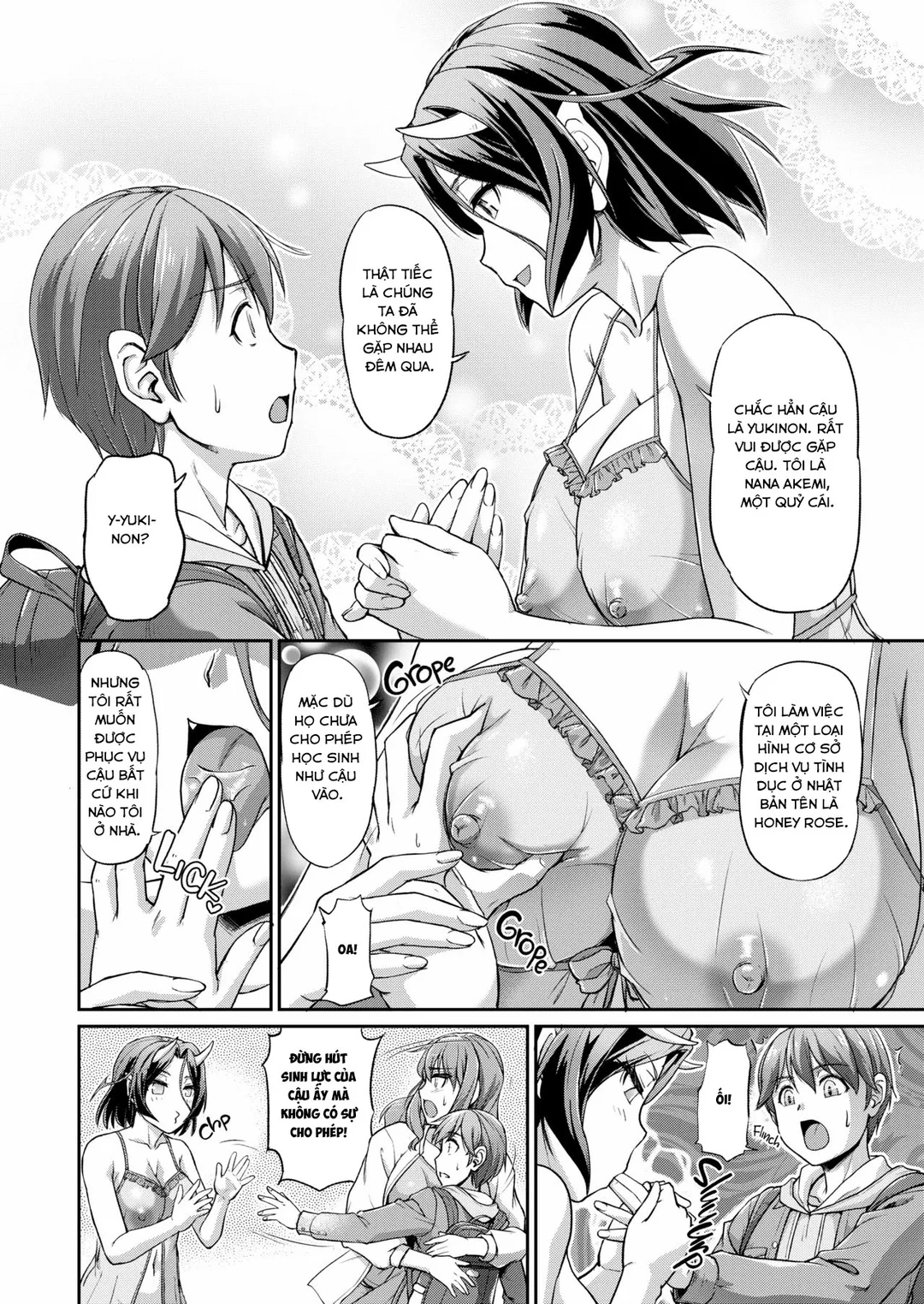 HentaiVN.net - Ảnh 8 - Cuộc sống hàng ngày tại Nữ quái trang viên - Chap 2