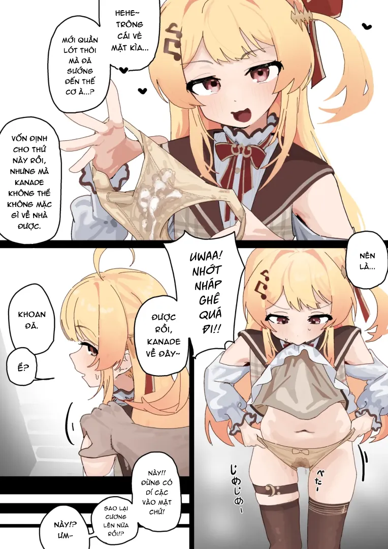 HentaiVN.net - Ảnh 4 - Dạy dỗ Kanade láo toét - Oneshot