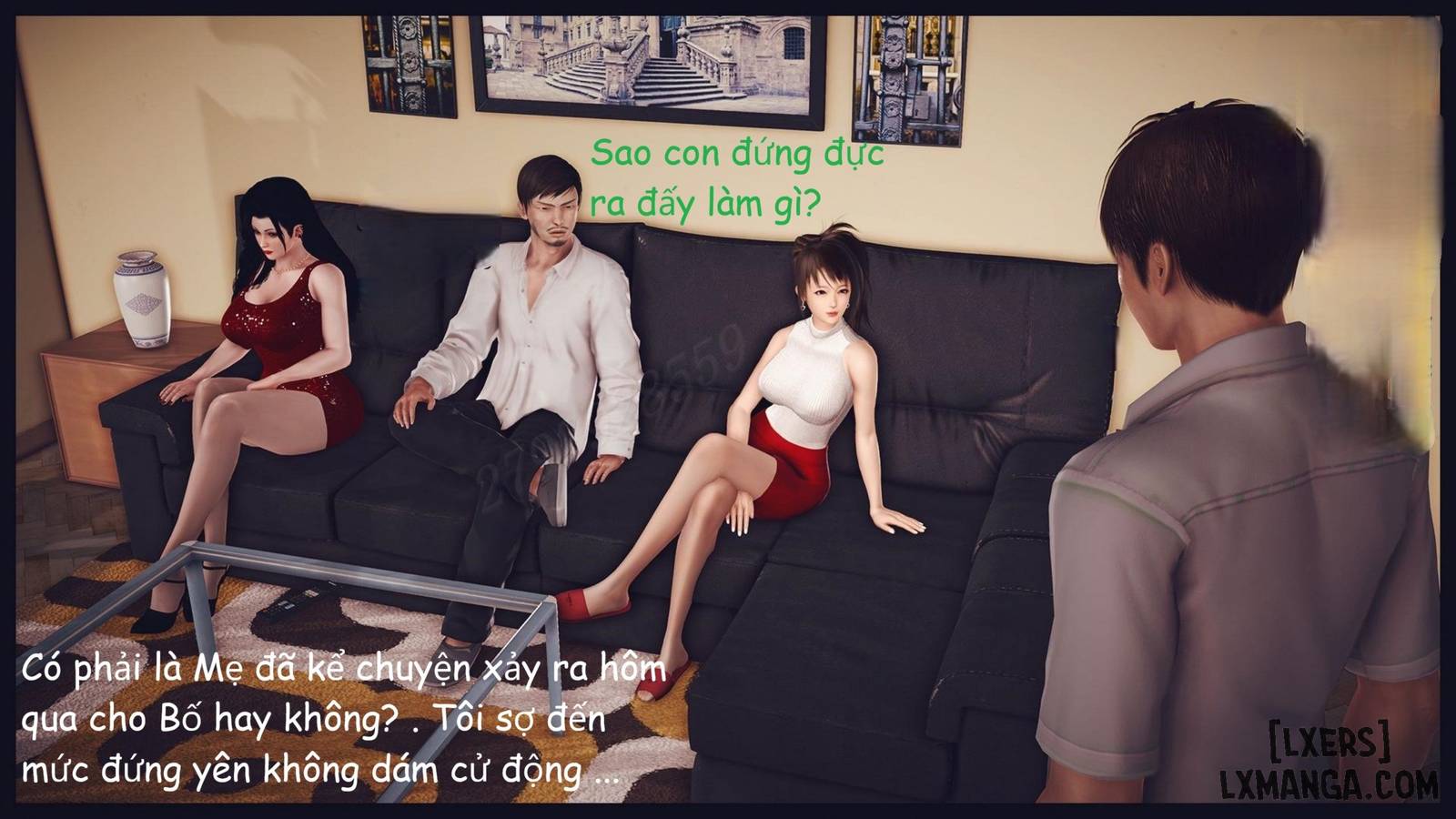 HentaiVN.net - Ảnh 16 - Đọc Sách Cùng Mẹ - Chap 2.1