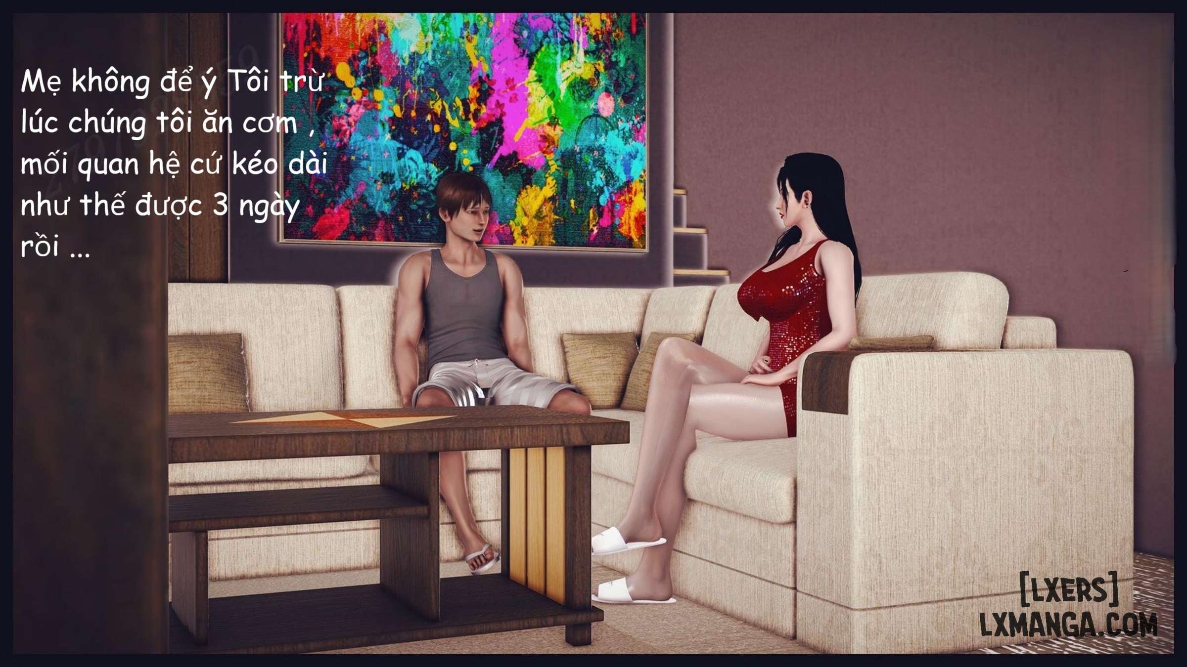 HentaiVN.net - Ảnh 9 - Đọc Sách Cùng Mẹ - Chap 2.2