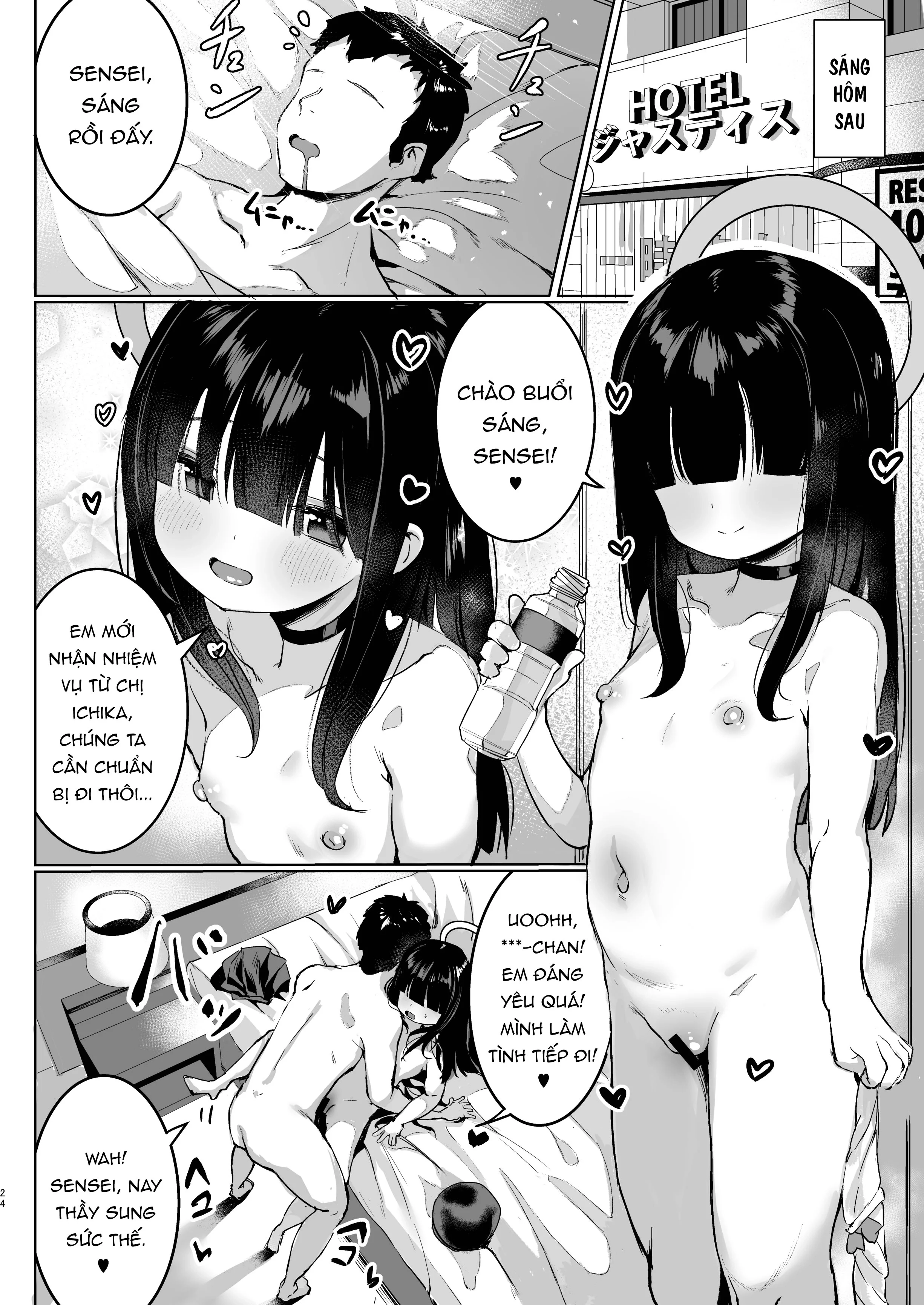 HentaiVN.net - Ảnh 22 - Sự trỗi dậy của Mob-chan - Chap 1: Học sinh dụ tôi