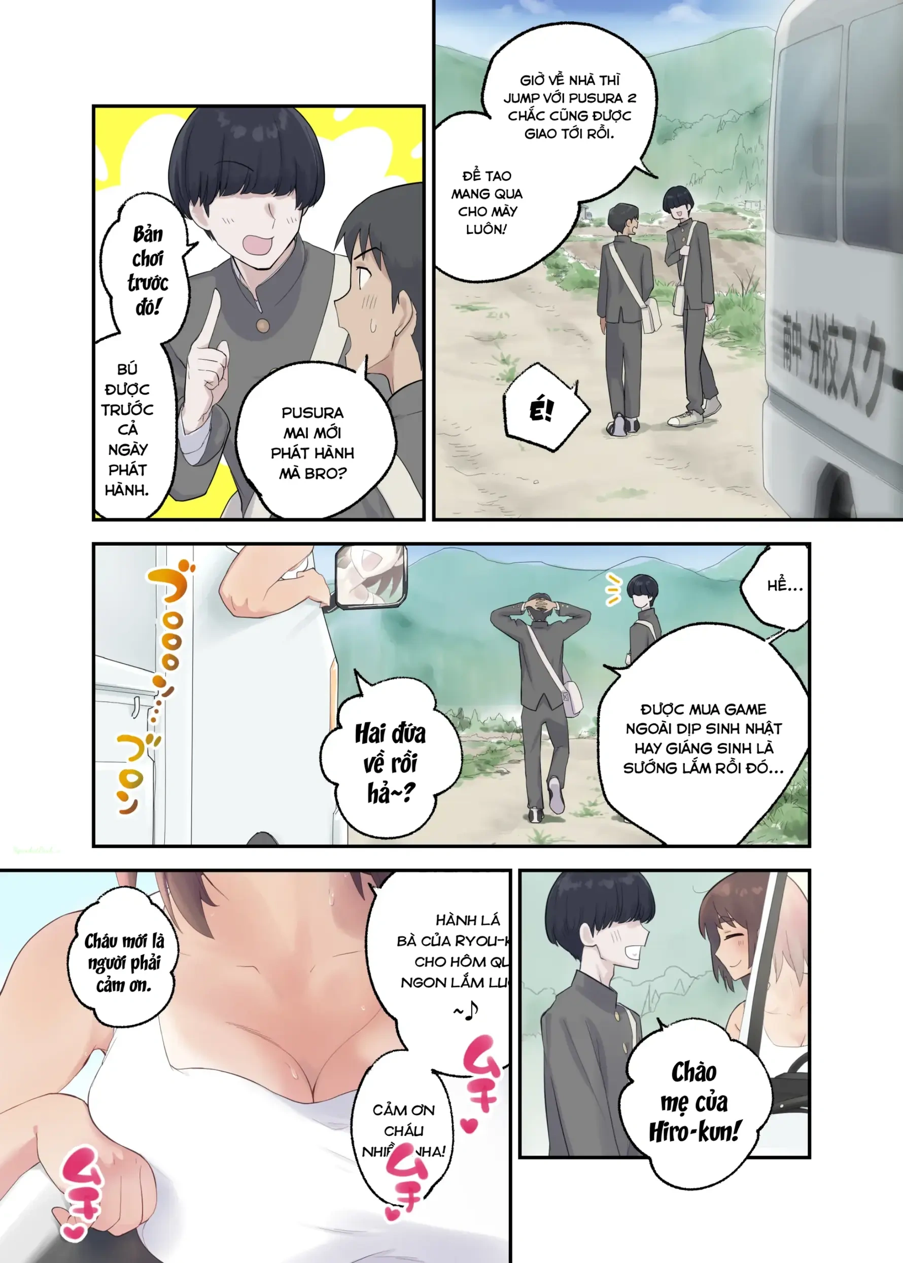 HentaiVN.net - Ảnh 5 - Tomo Chin ni Ochita Haha to Sore ni Mezameru Ore. - chap 1