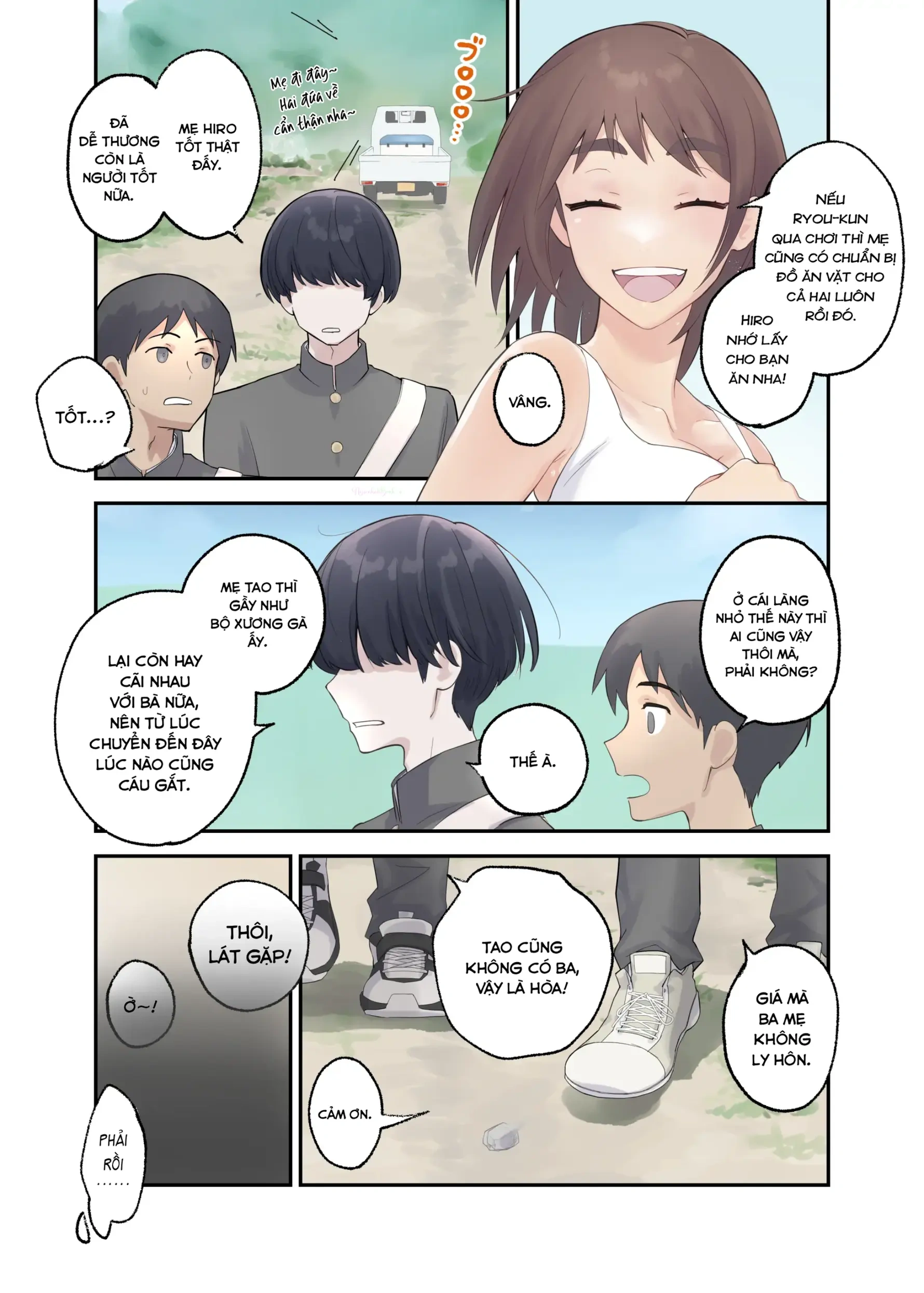 HentaiVN.net - Ảnh 6 - Tomo Chin ni Ochita Haha to Sore ni Mezameru Ore. - chap 1