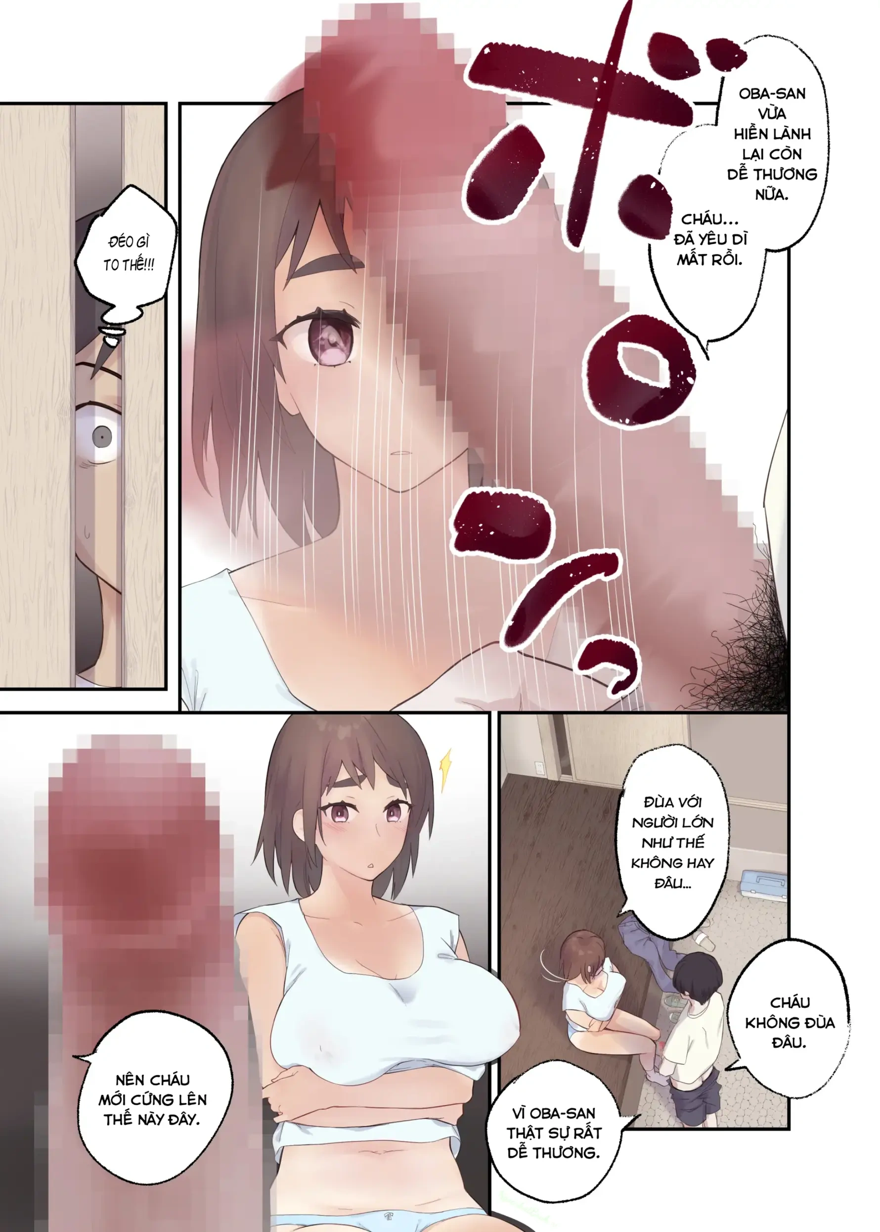 HentaiVN.net - Ảnh 8 - Tomo Chin ni Ochita Haha to Sore ni Mezameru Ore. - chap 1