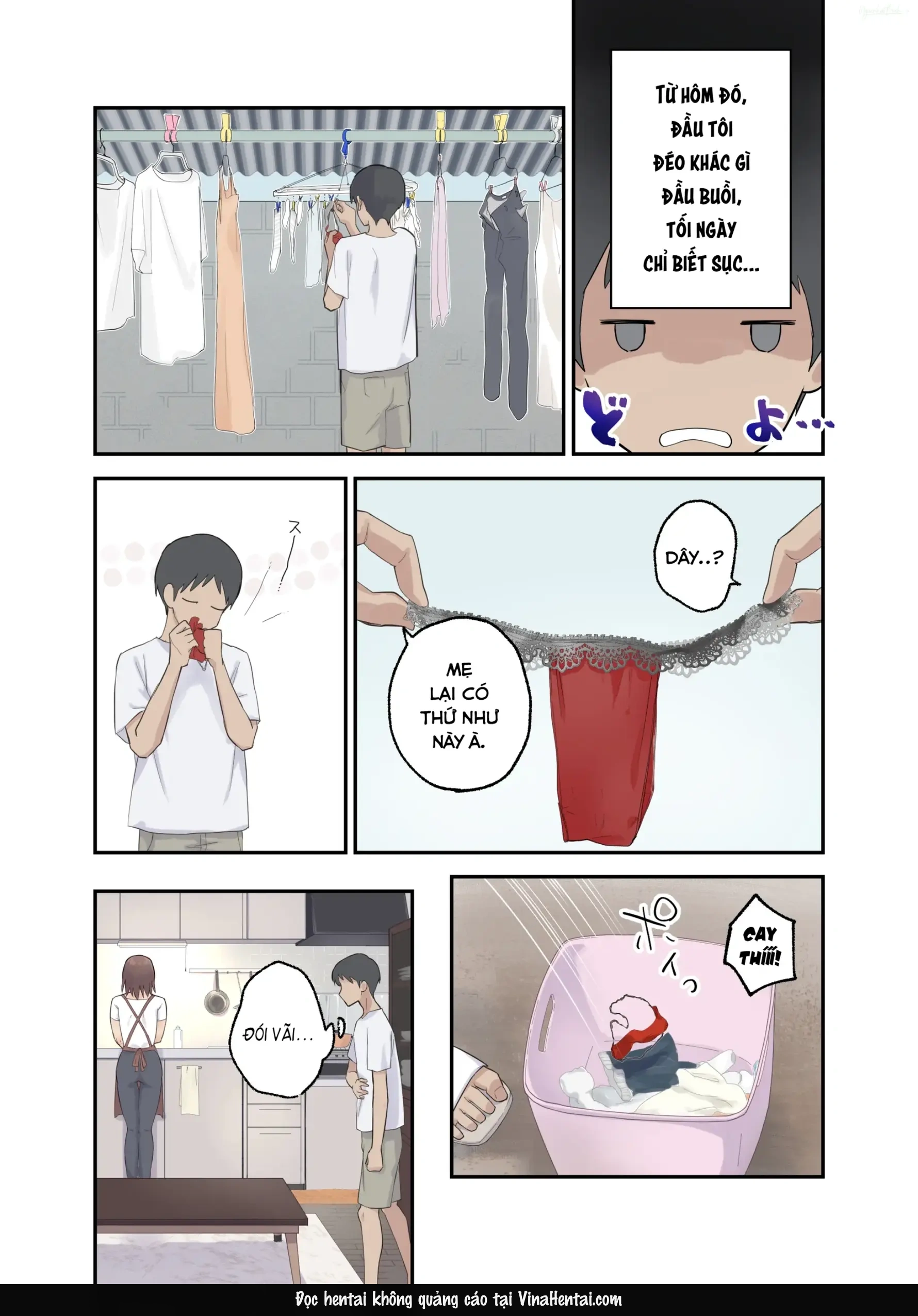 HentaiVN.net - Ảnh 19 - Tomo Chin ni Ochita Haha to Sore ni Mezameru Ore. - chap 1