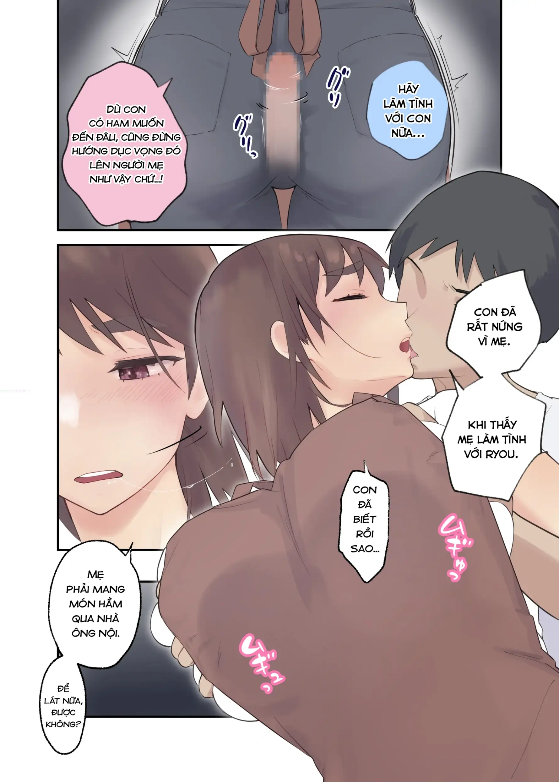 HentaiVN.net - Ảnh 23 - Tomo Chin ni Ochita Haha to Sore ni Mezameru Ore. - chap 1