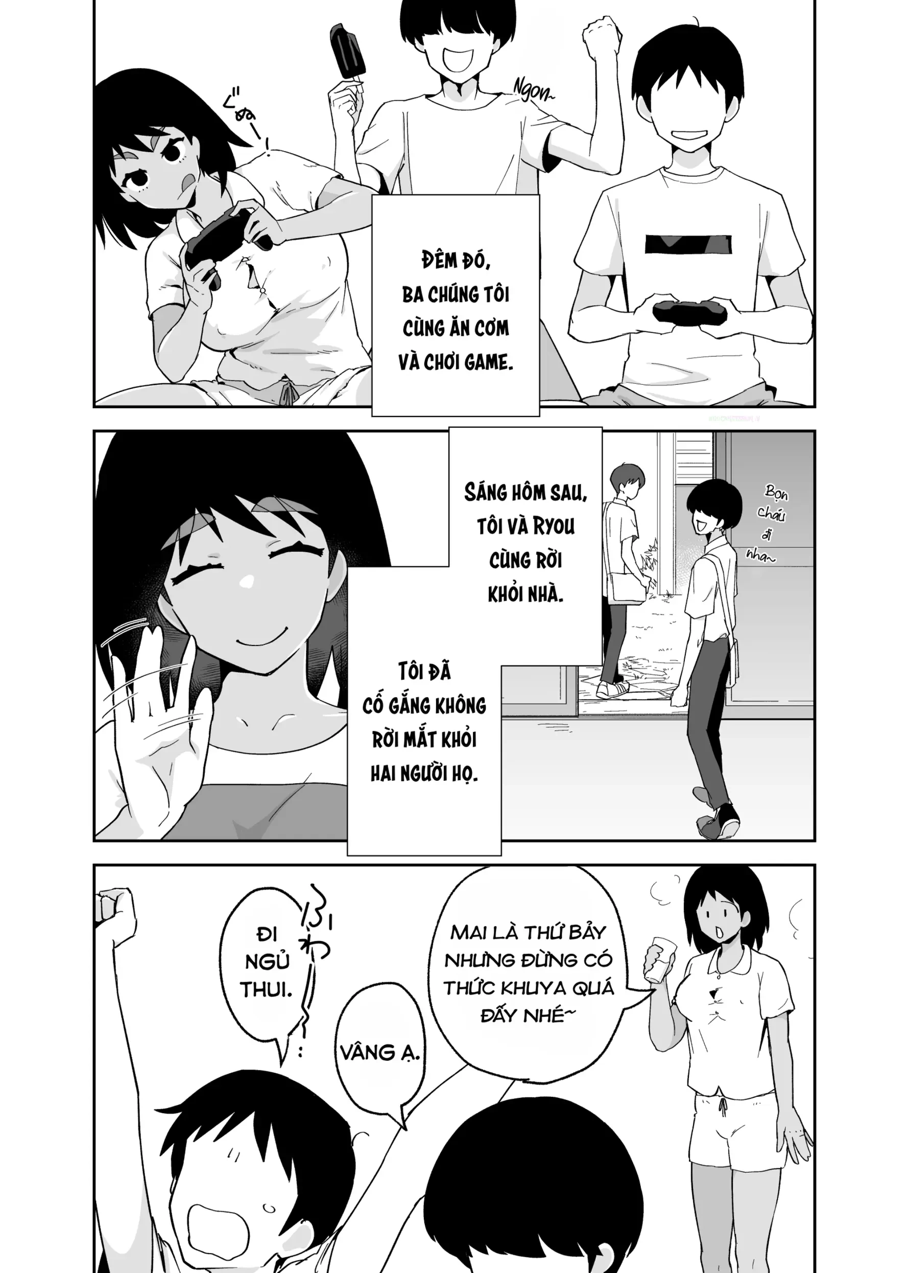 HentaiVN.net - Ảnh 10 - Tomo Chin ni Ochita Haha to Sore ni Mezameru Ore. - chap 2 - [kết siu đẹp :v]