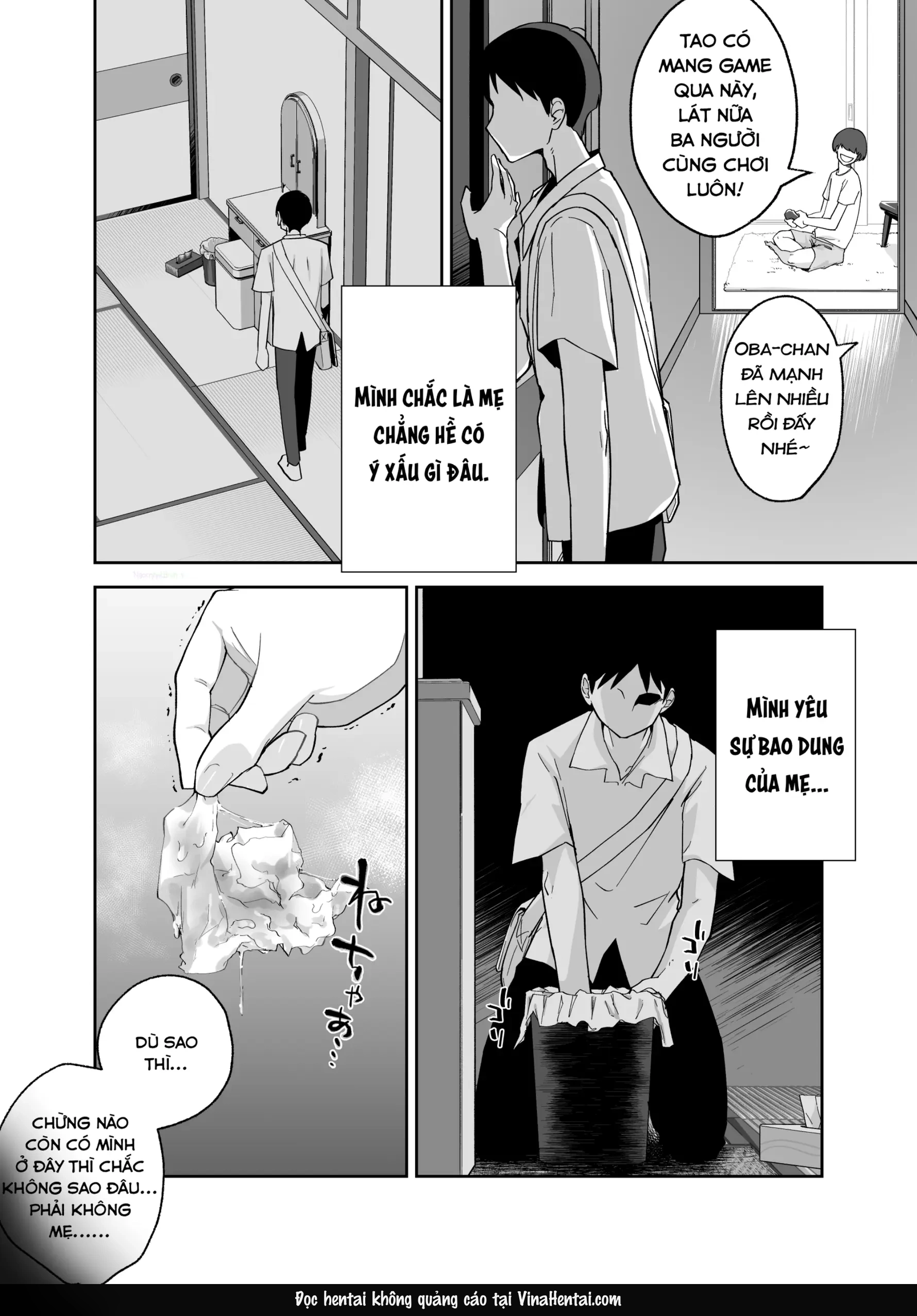 HentaiVN.net - Ảnh 9 - Tomo Chin ni Ochita Haha to Sore ni Mezameru Ore. - chap 2 - [kết siu đẹp :v]