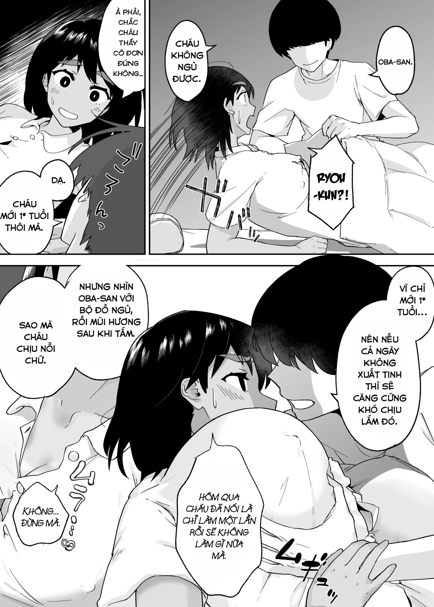 HentaiVN.net - Ảnh 12 - Tomo Chin ni Ochita Haha to Sore ni Mezameru Ore. - chap 2 - [kết siu đẹp :v]