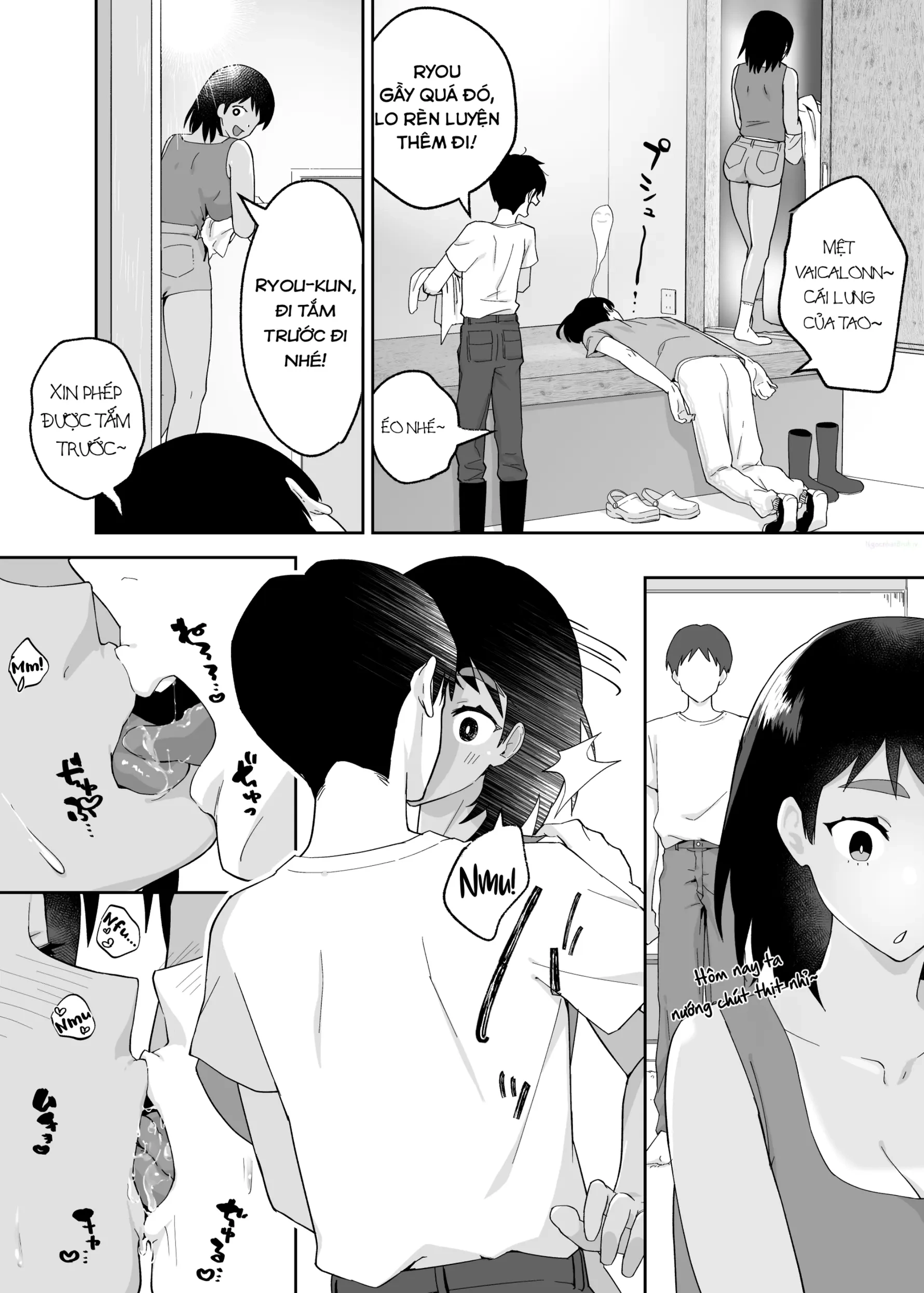 HentaiVN.net - Ảnh 33 - Tomo Chin ni Ochita Haha to Sore ni Mezameru Ore. - chap 2 - [kết siu đẹp :v]