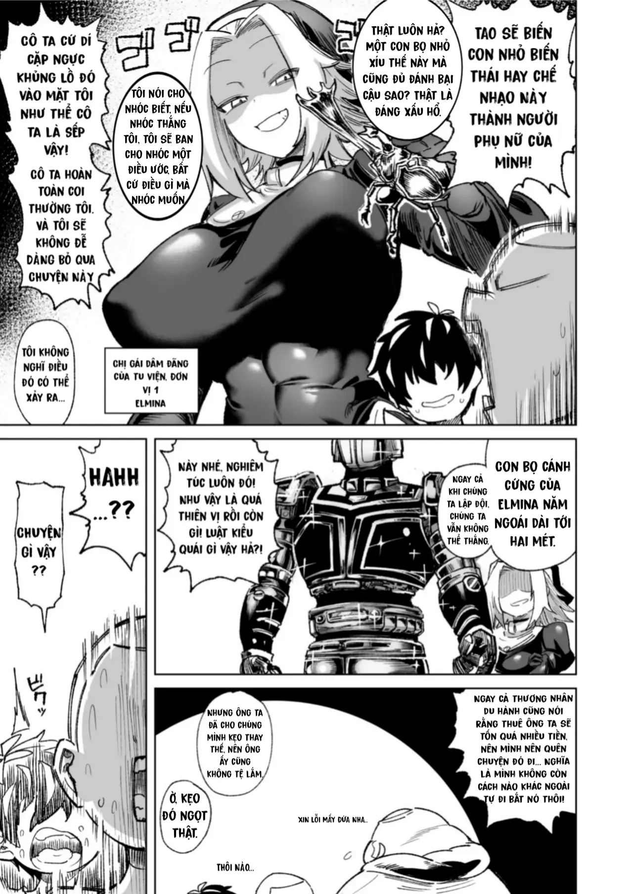 HentaiVN.net - Ảnh 3 - Mamono no Sei dakara Shikata nee yona - Chap 1