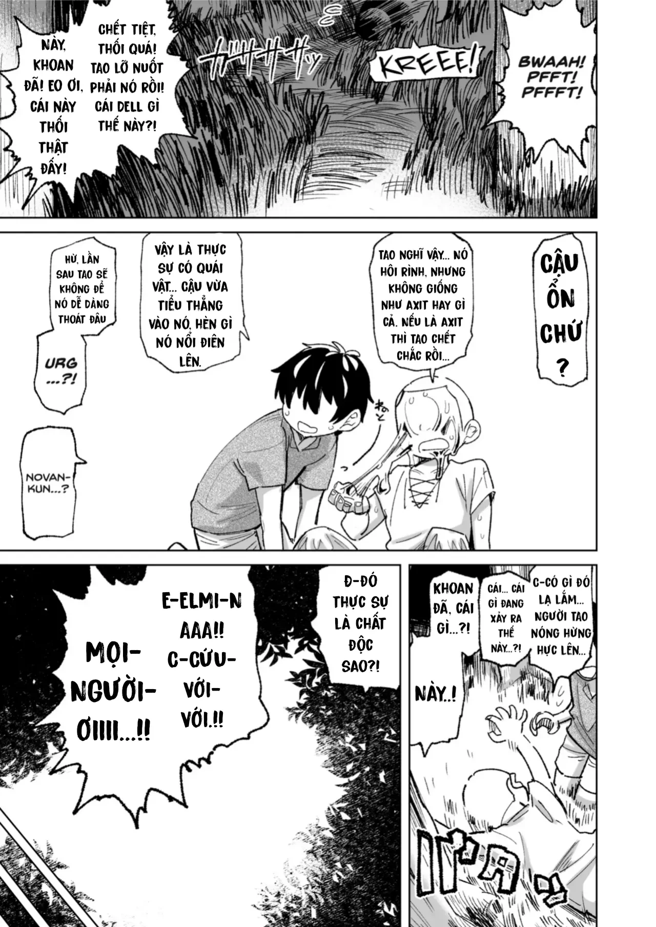 HentaiVN.net - Ảnh 5 - Mamono no Sei dakara Shikata nee yona - Chap 1