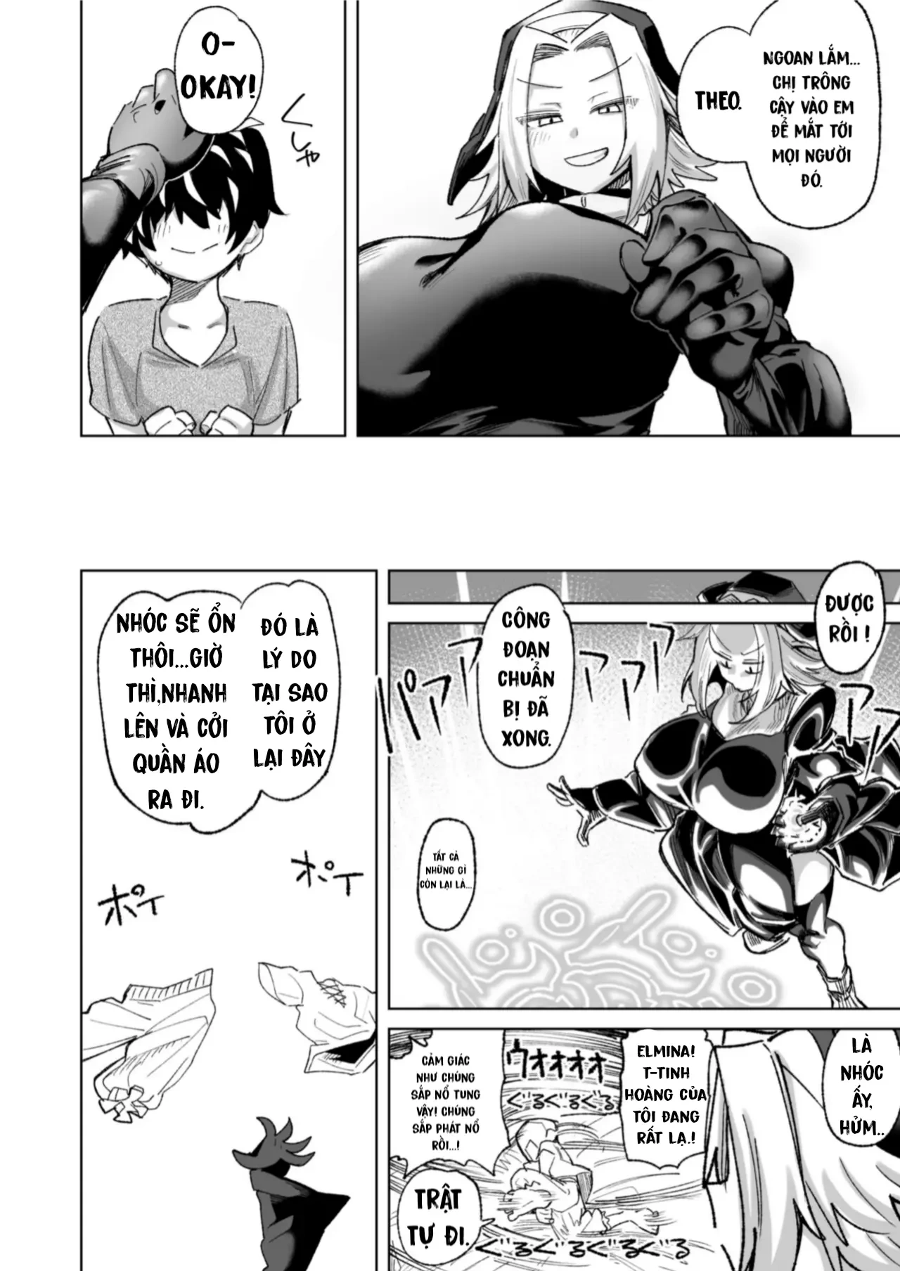 HentaiVN.net - Ảnh 8 - Mamono no Sei dakara Shikata nee yona - Chap 1