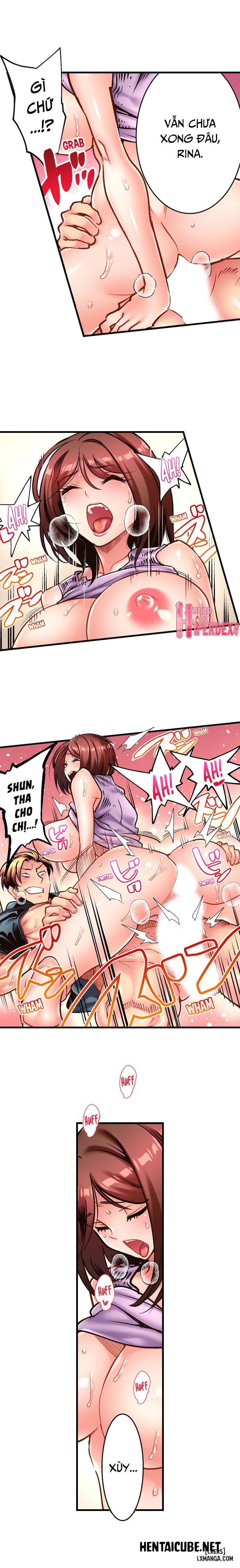 HentaiVN.net - Ảnh 9 - Fucking My Husband's Younger Brother - Chapter 17