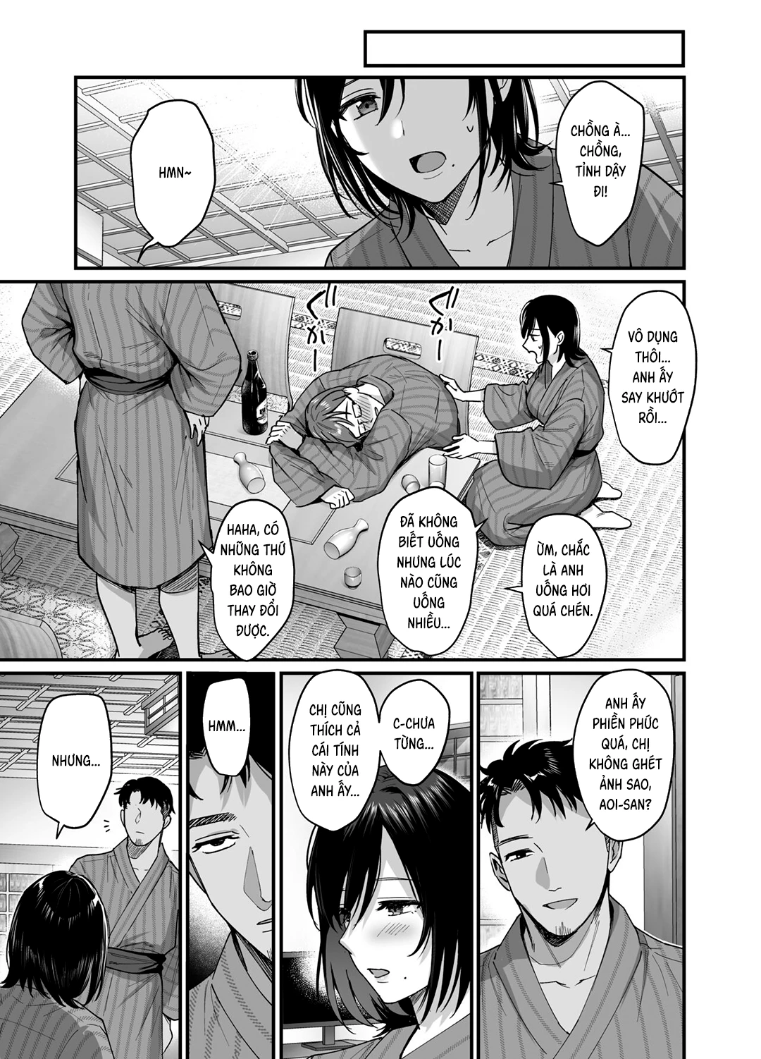 HentaiVN.net - Ảnh 12 - Gặp em chồng ở suối nước nóng - Ch. 1