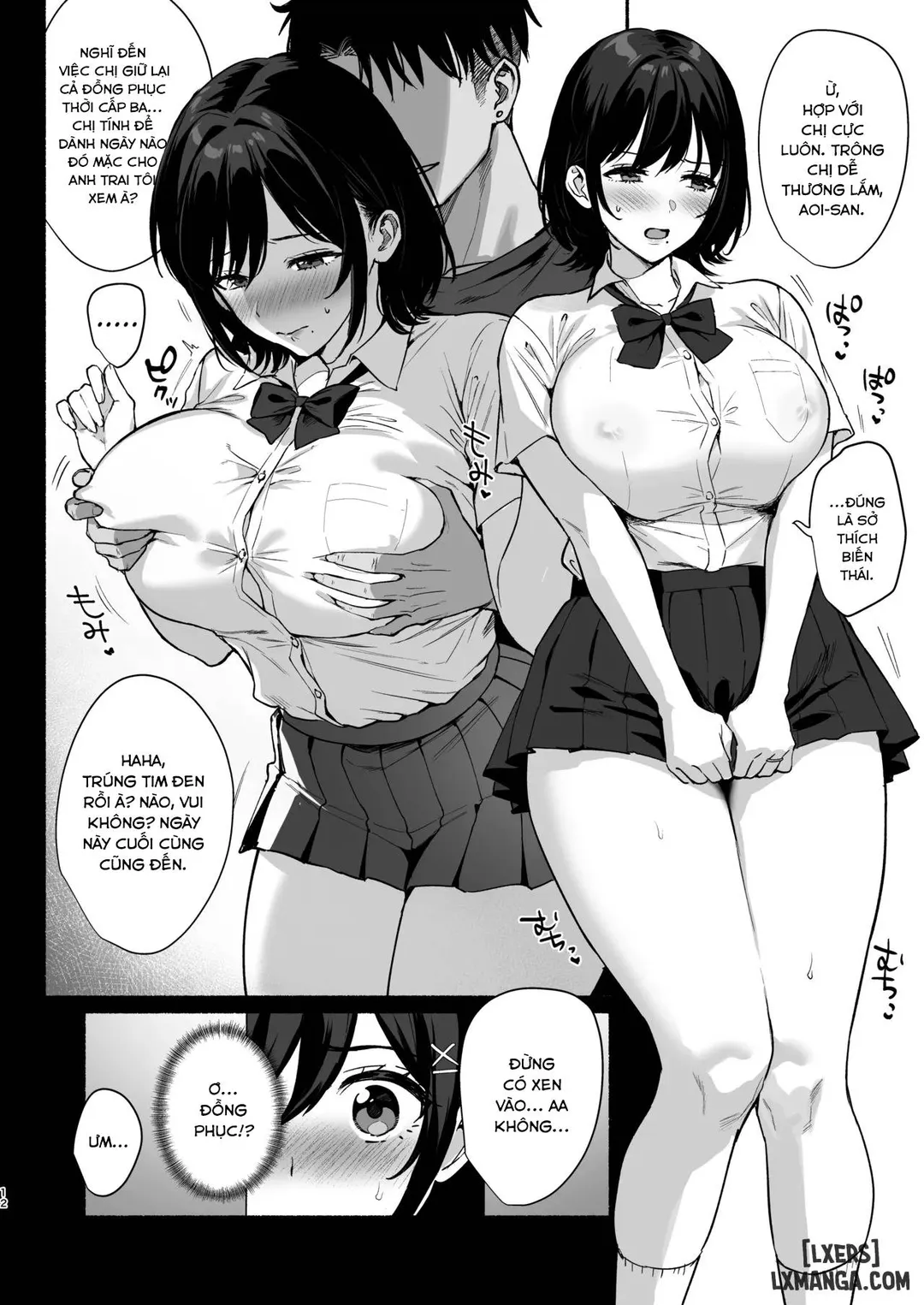 HentaiVN.net - Ảnh 10 - Gặp em chồng ở suối nước nóng - Ch. 3
