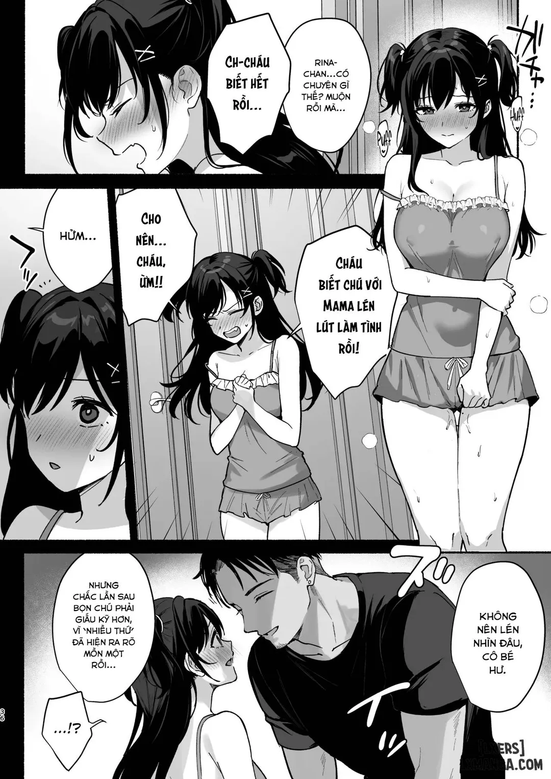 HentaiVN.net - Ảnh 34 - Gặp em chồng ở suối nước nóng - Ch. 3