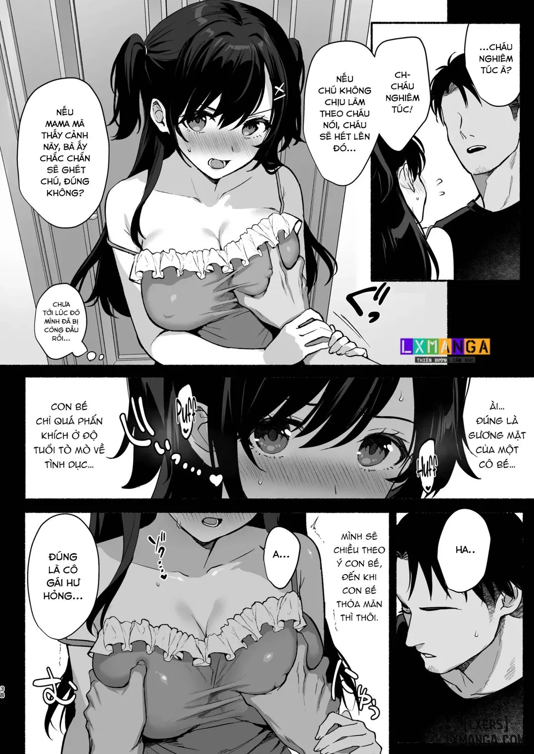 HentaiVN.net - Ảnh 36 - Gặp em chồng ở suối nước nóng - Ch. 3