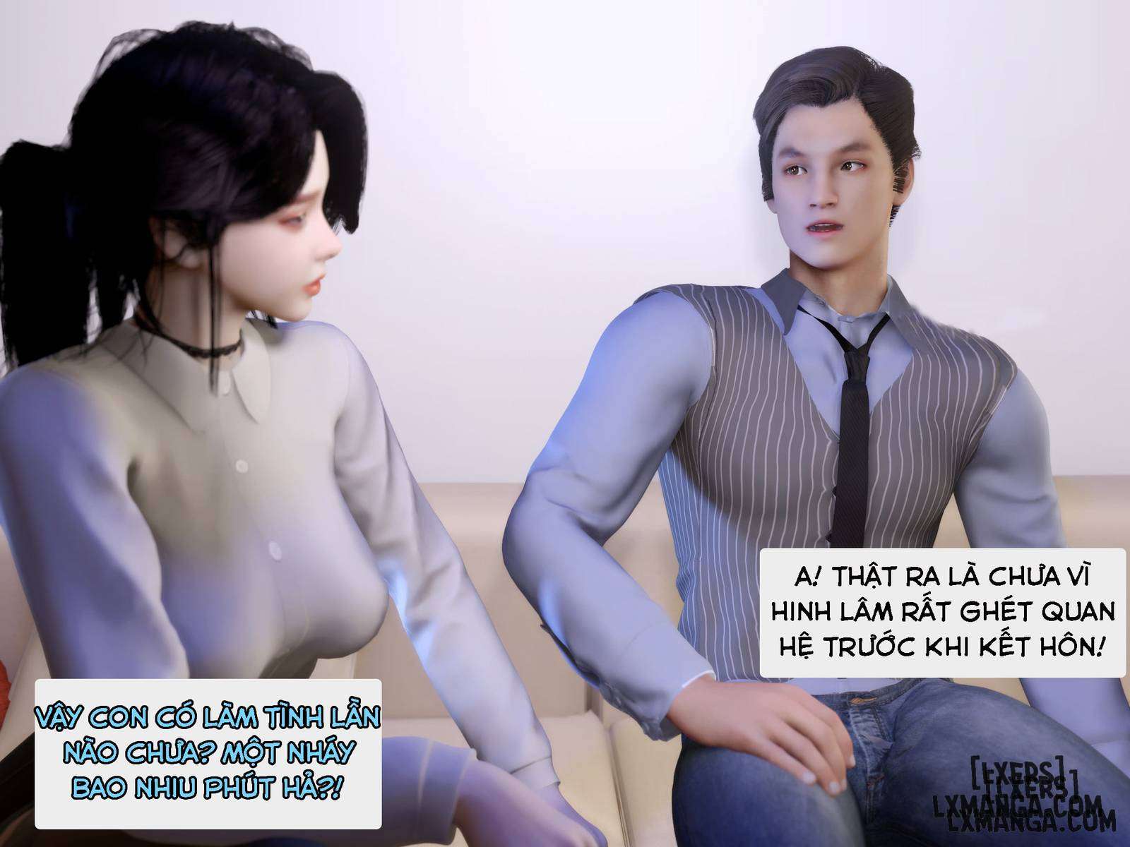 HentaiVN.net - Ảnh 6 - Gia Đình Loạn Luân [END] - Chương 3