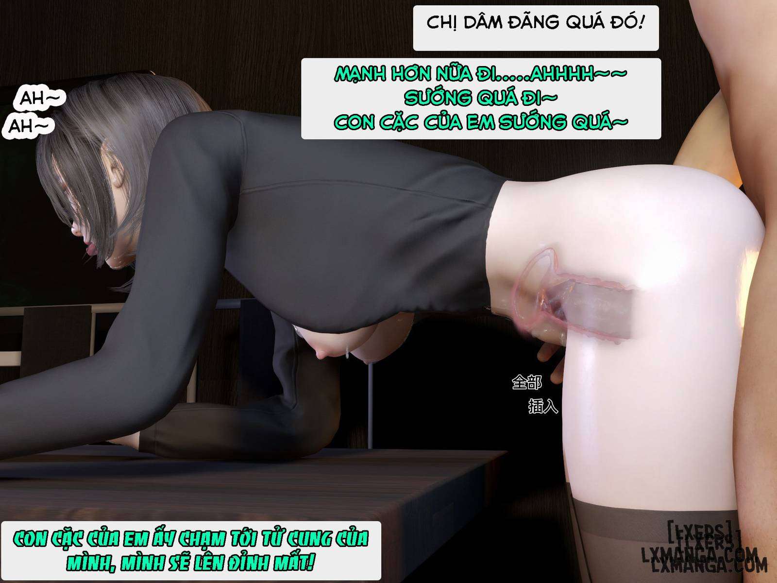 HentaiVN.net - Ảnh 63 - Gia Đình Loạn Luân [END] - Chương 4